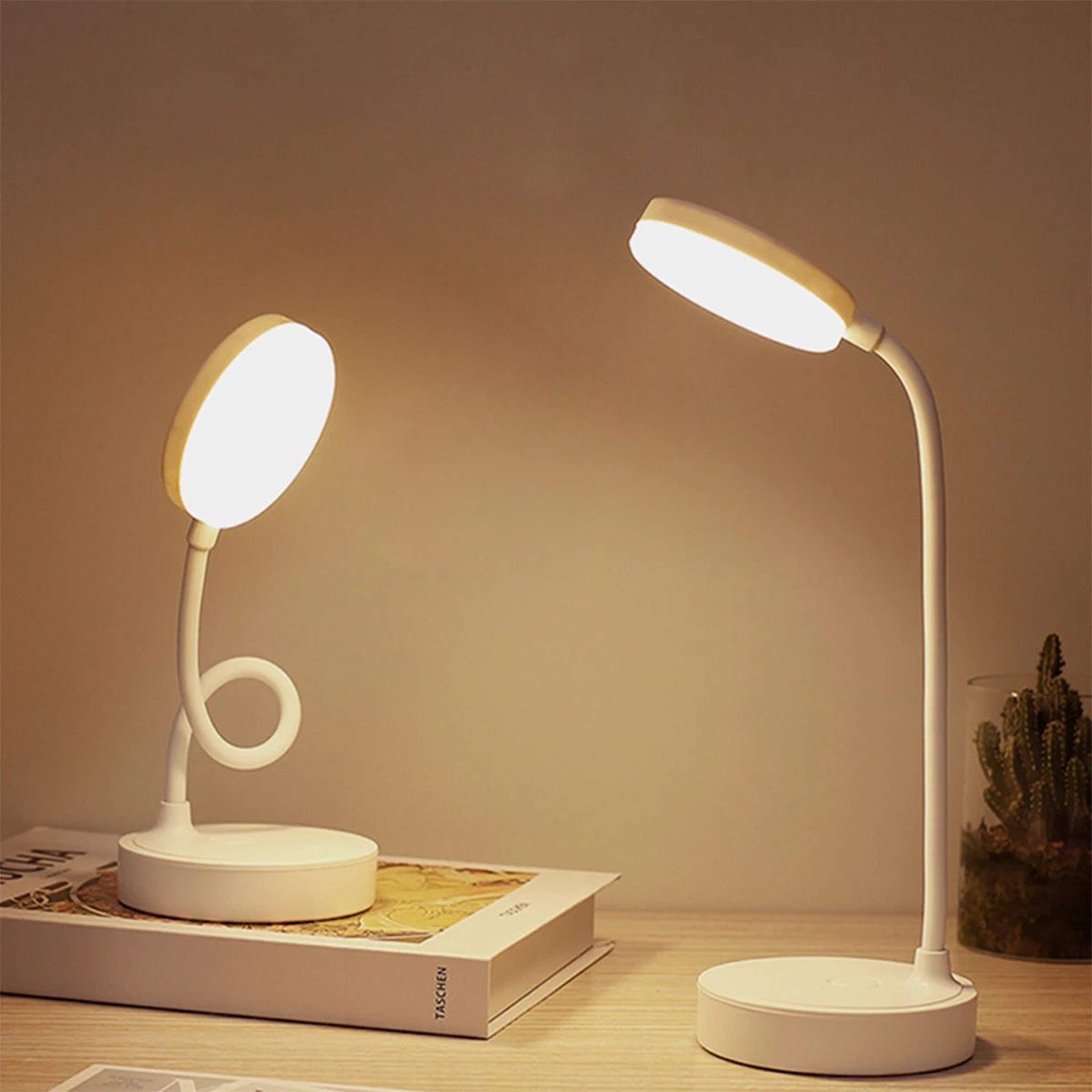 Portable Dimmable LED Table Lamp For Reading And Bedside Use 3