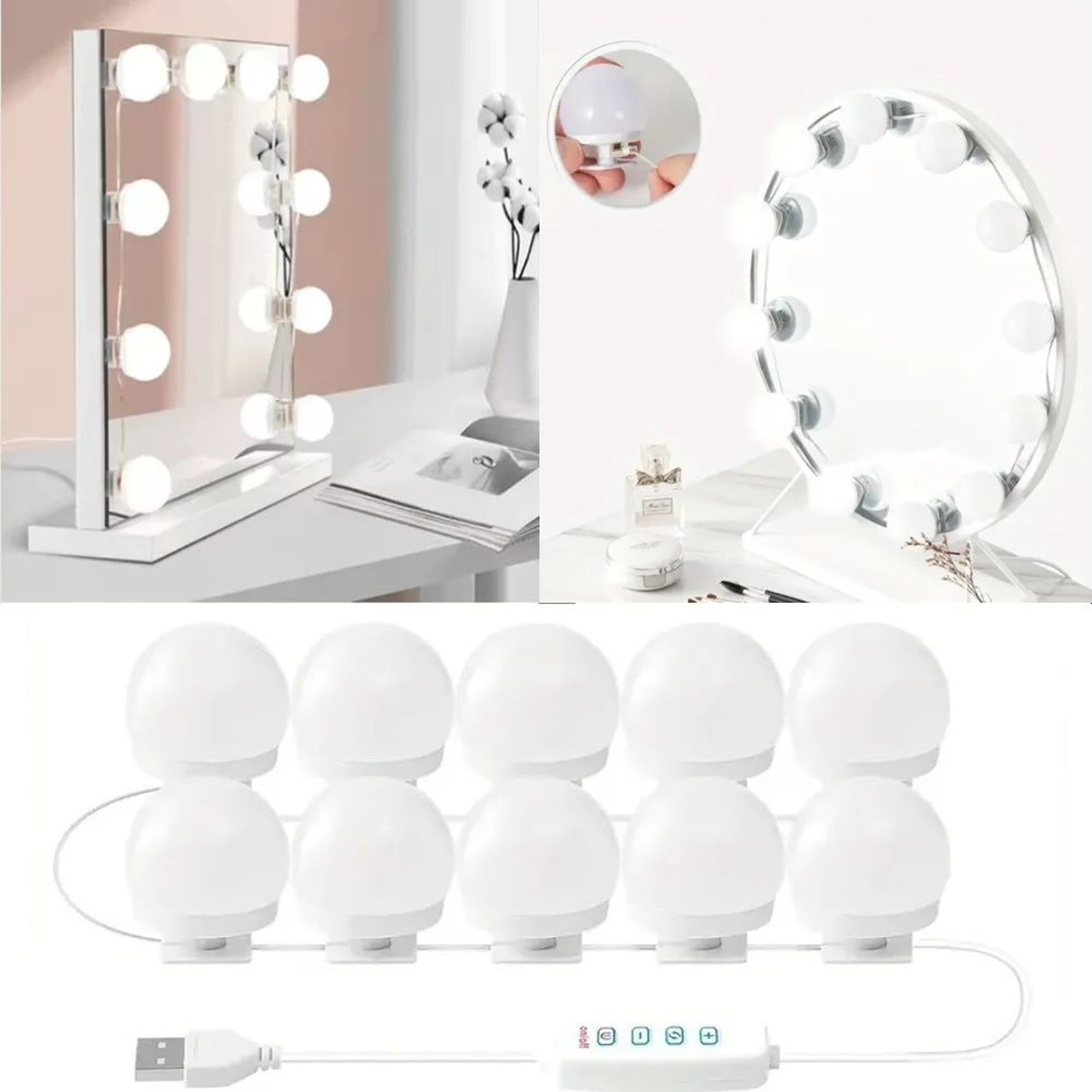 Dimmable LED Vanity Mirror Light Bulbs For Makeup And Dressing Table 0