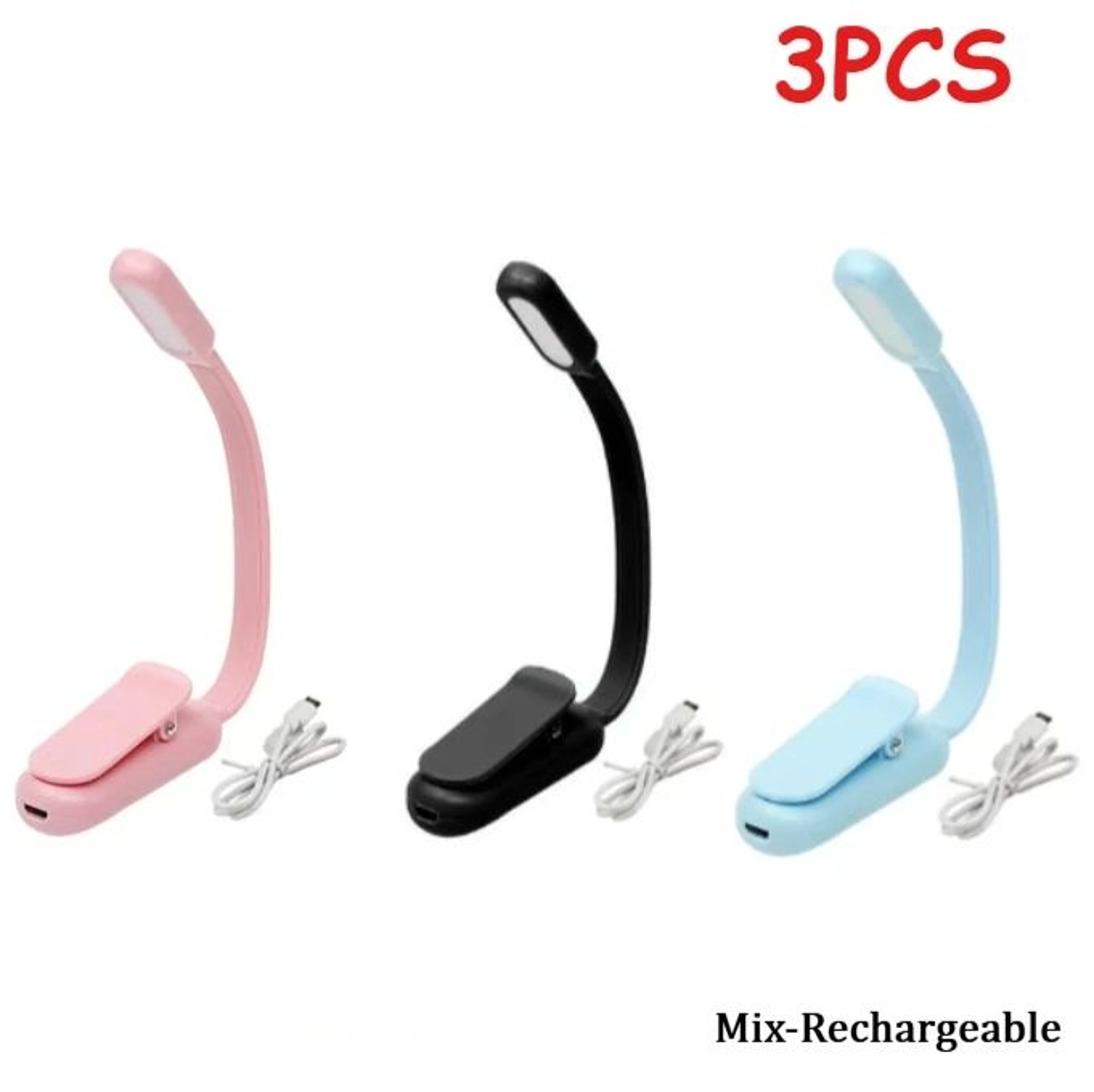 Rechargeable Mini Clip On LED Book Light 9