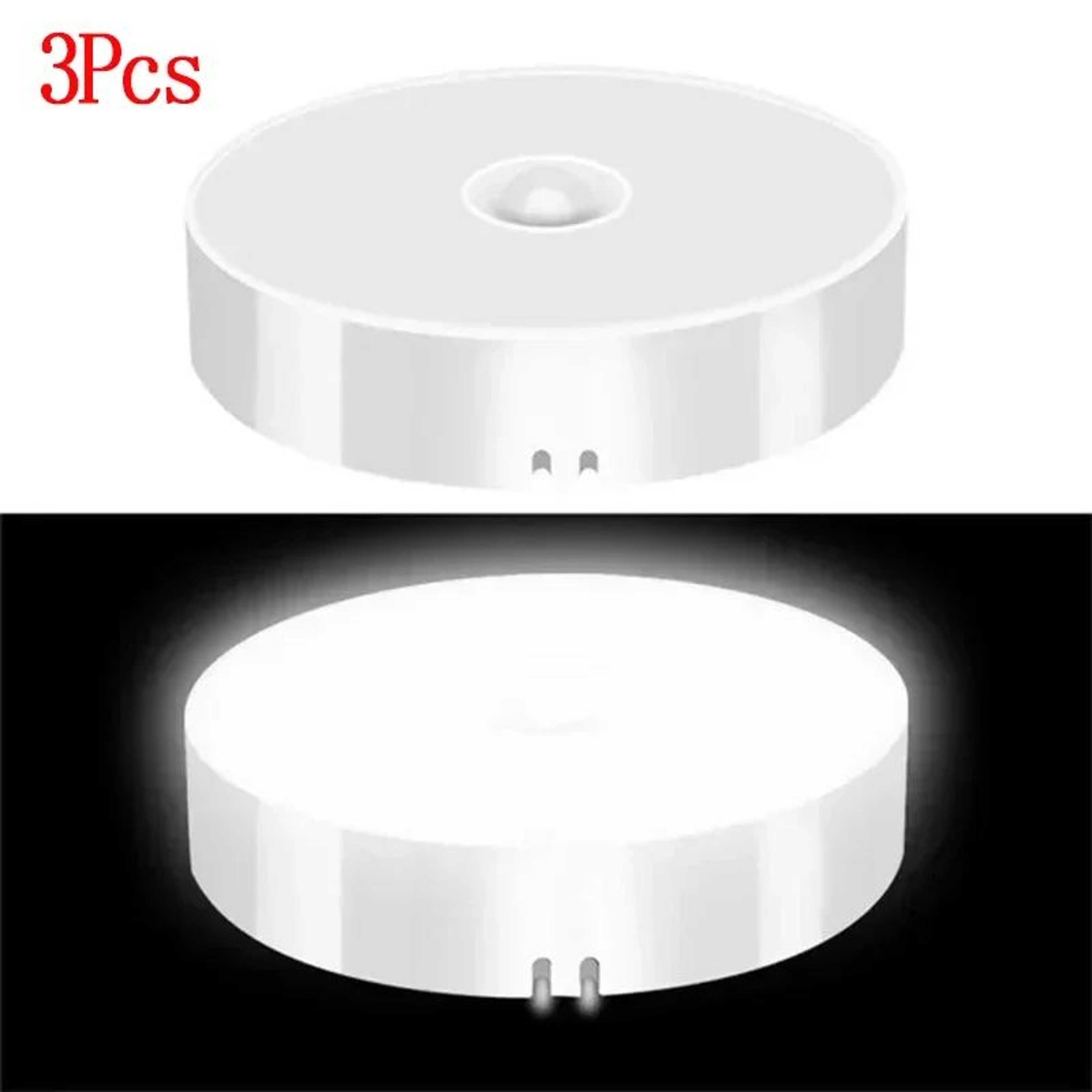 Rechargeable Motion Sensor LED Lamp Cabinet Night Light 11