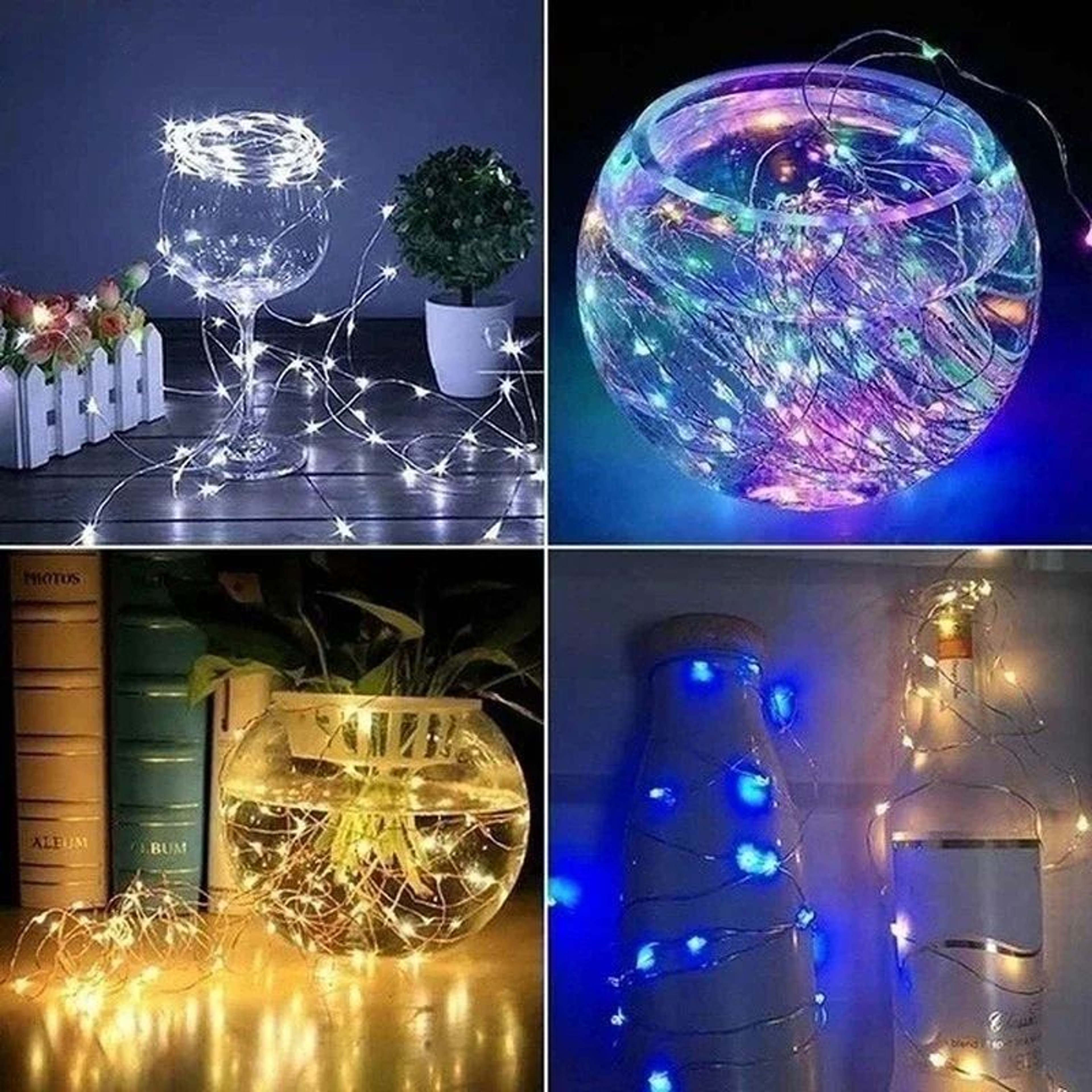 Button Battery LED Fairy String Lights For Home Decor 4