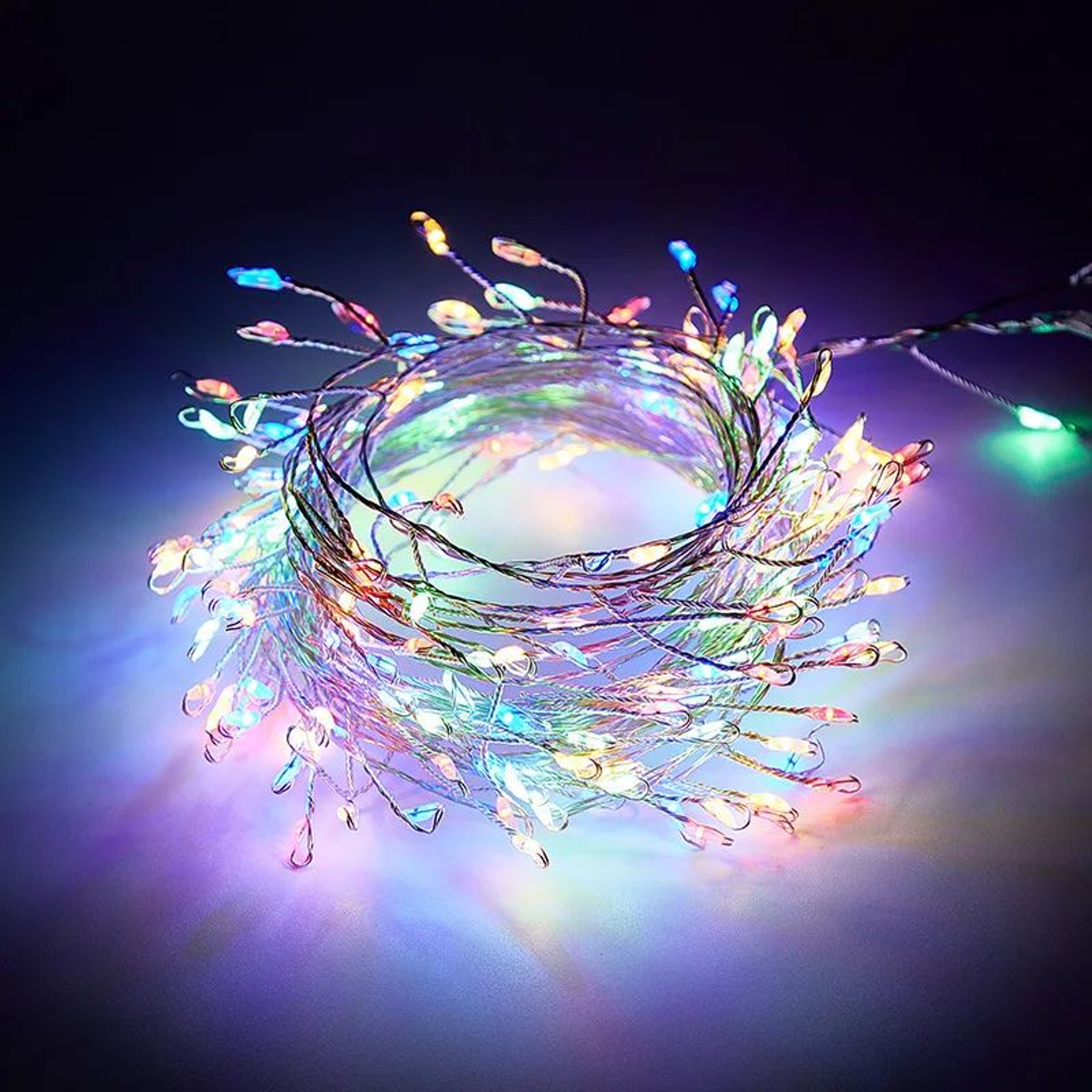 USB LED Firecracker Fairy String Lights With Remote Control 8