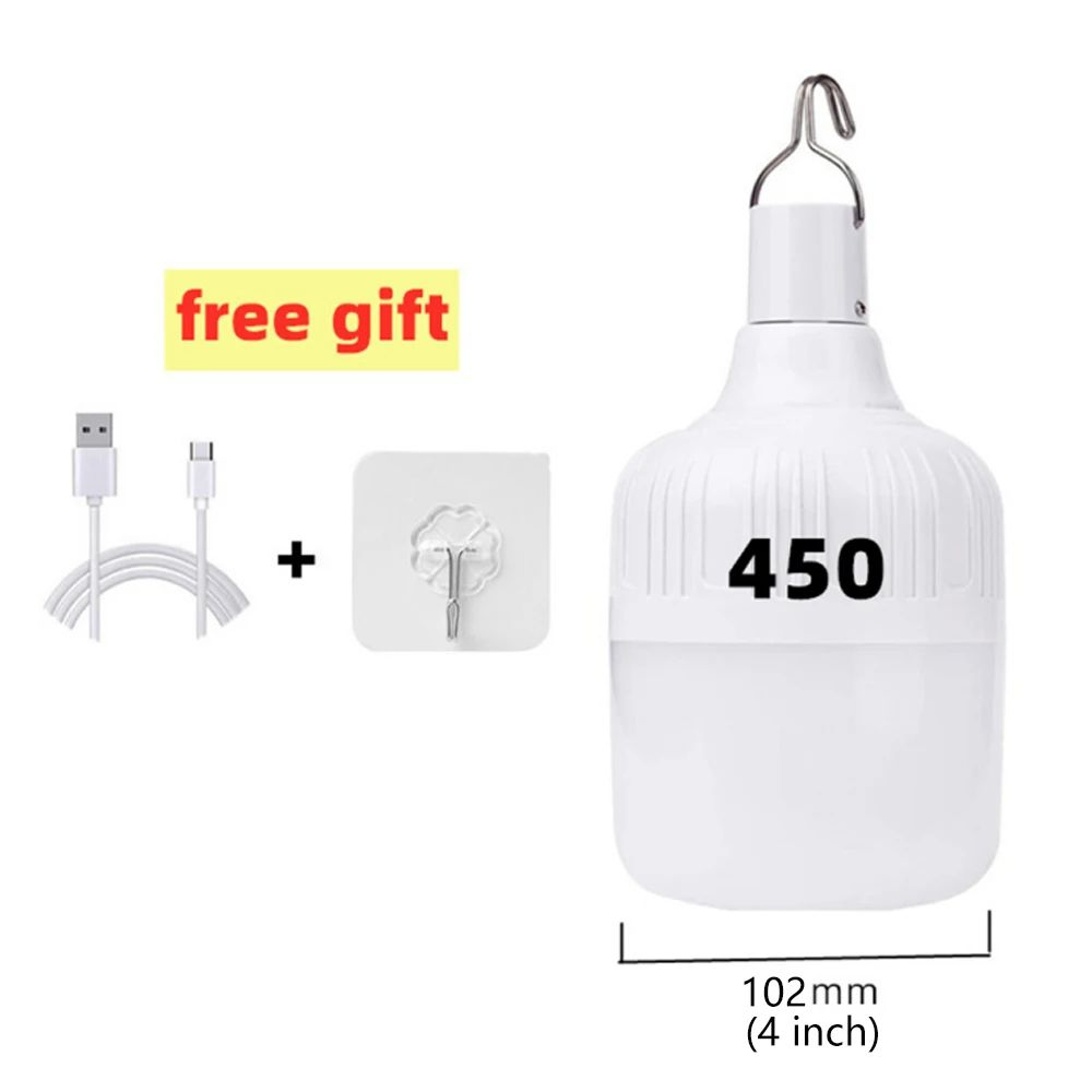 USB Rechargeable Multifunctional LED Emergency Lantern 10