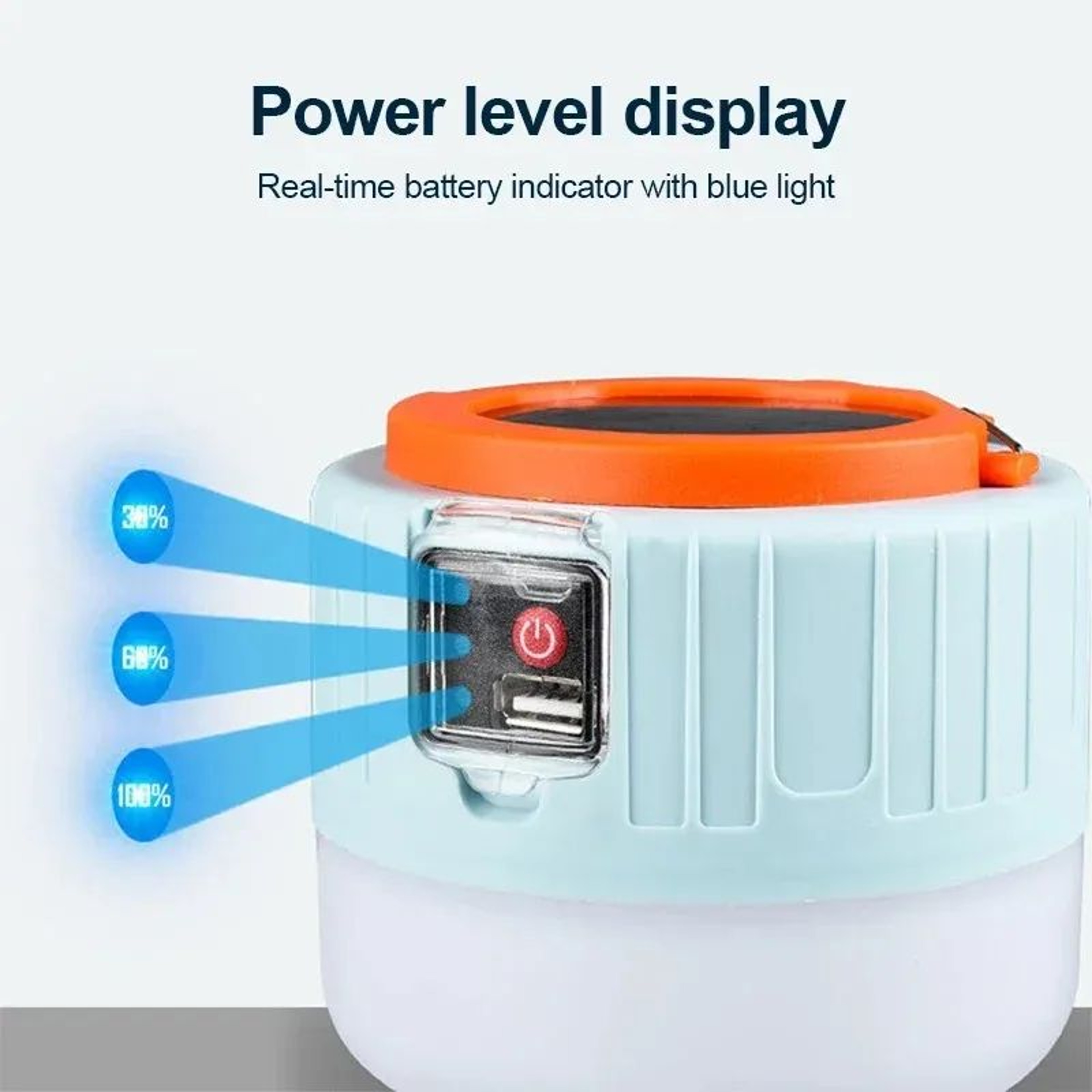 Rechargeable Waterproof LED Camping Lantern And Flashlight 2