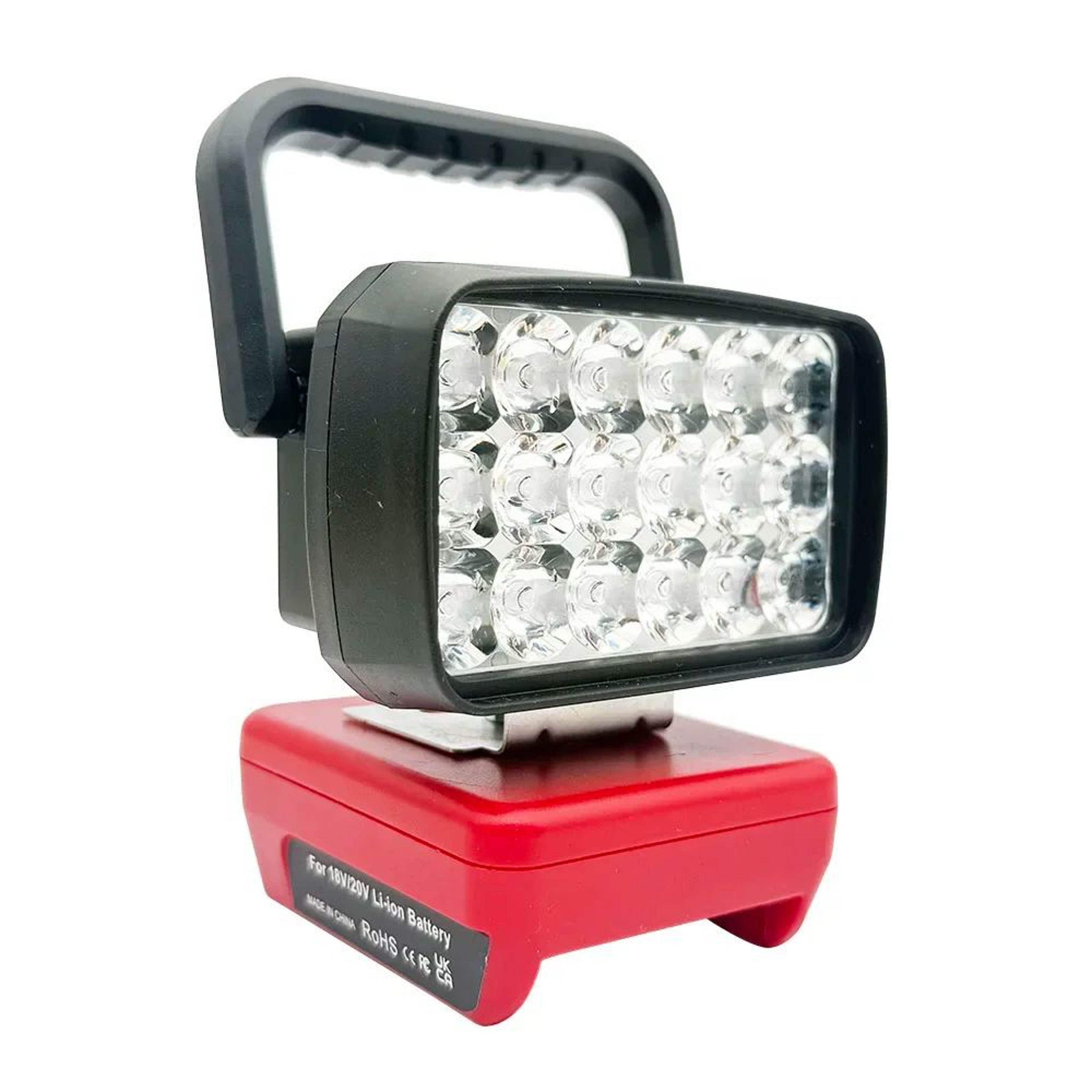 18 LED Bead Portable Cordless Work Light For 18V 20V Batteries 6
