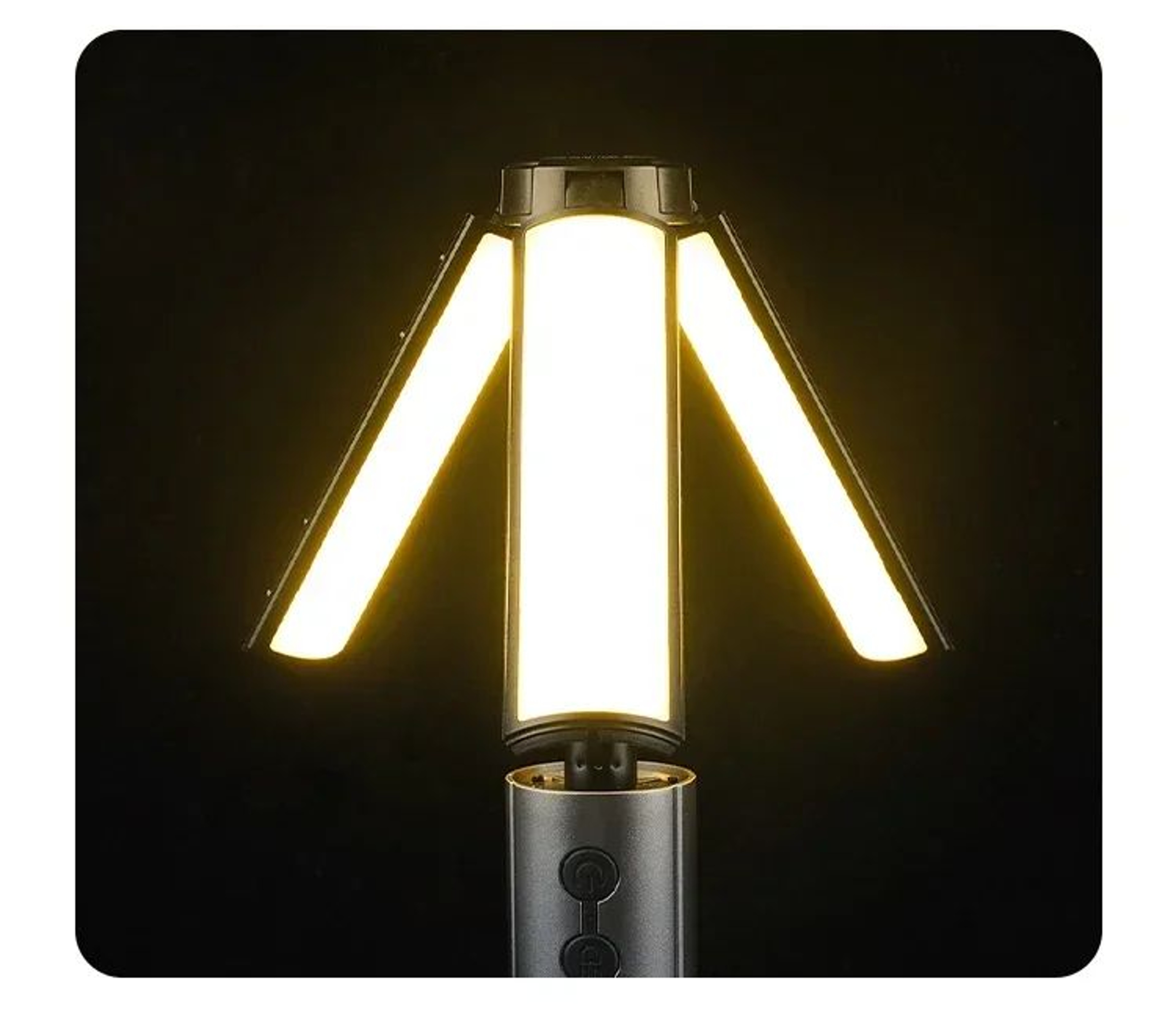 8000mAh Telescopic Rechargeable Camping Lantern With Flashlight 10