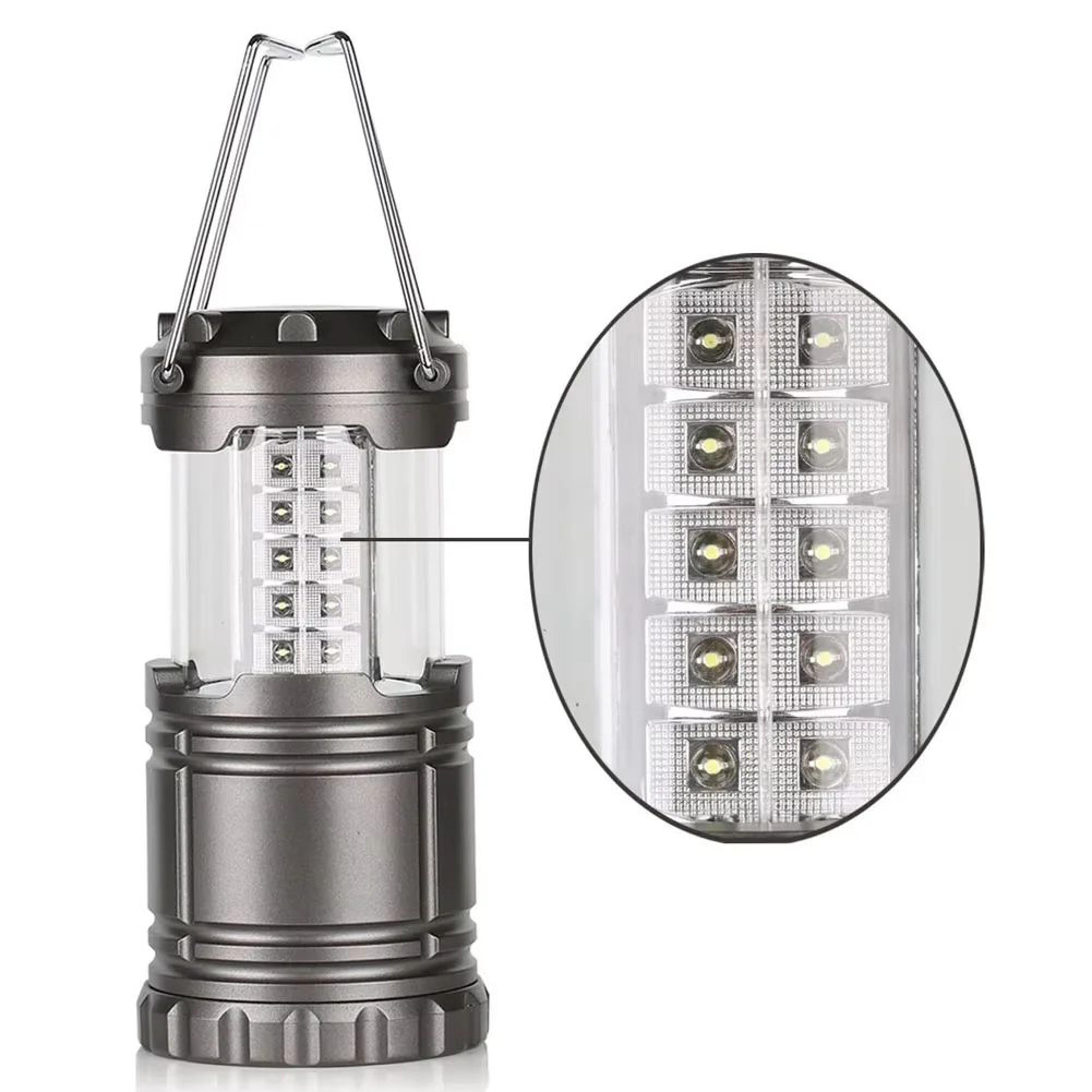 30 LED Waterproof Portable Camping Tent Lantern 5
