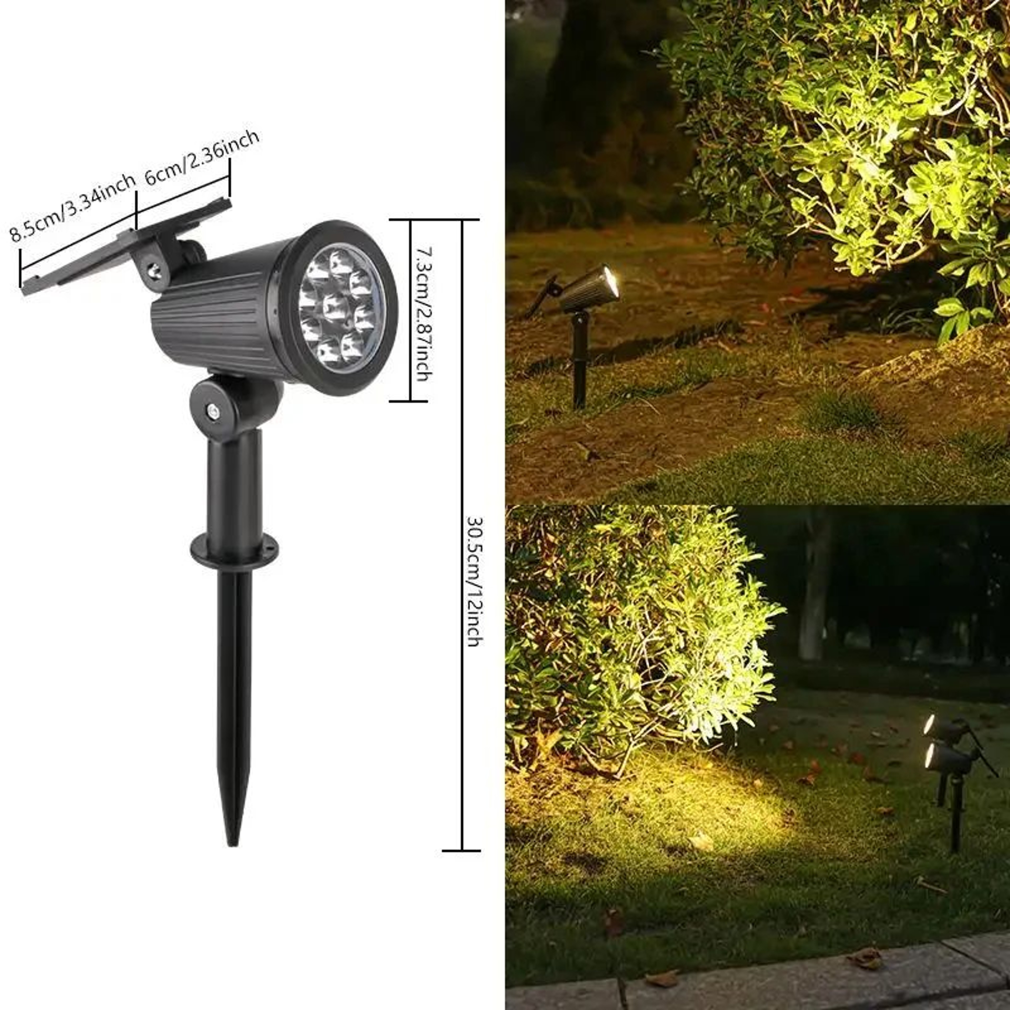 Solar LED Outdoor Garden Stake Ground Lights – view 11