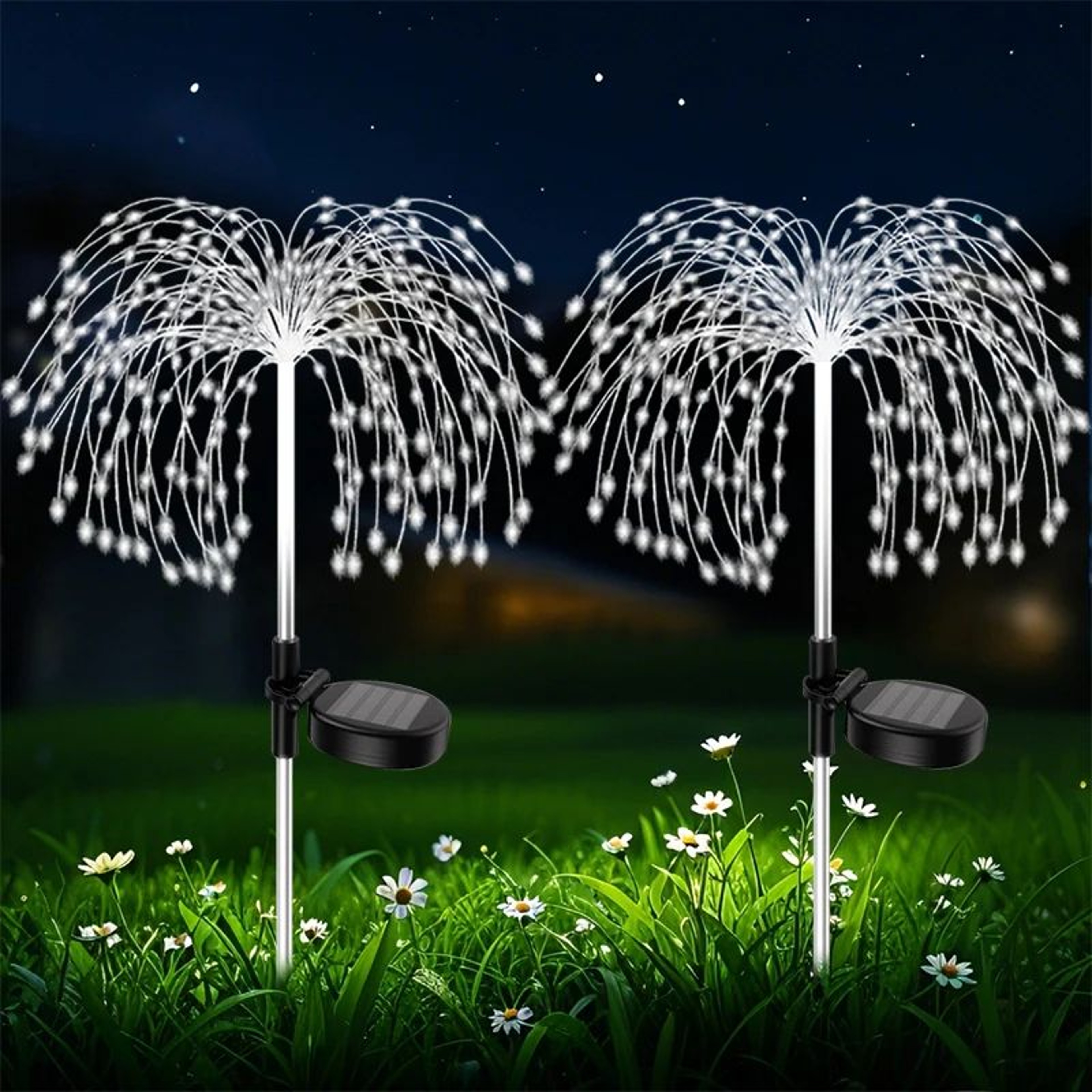 200 LED Solar Firework Garden Lights 7