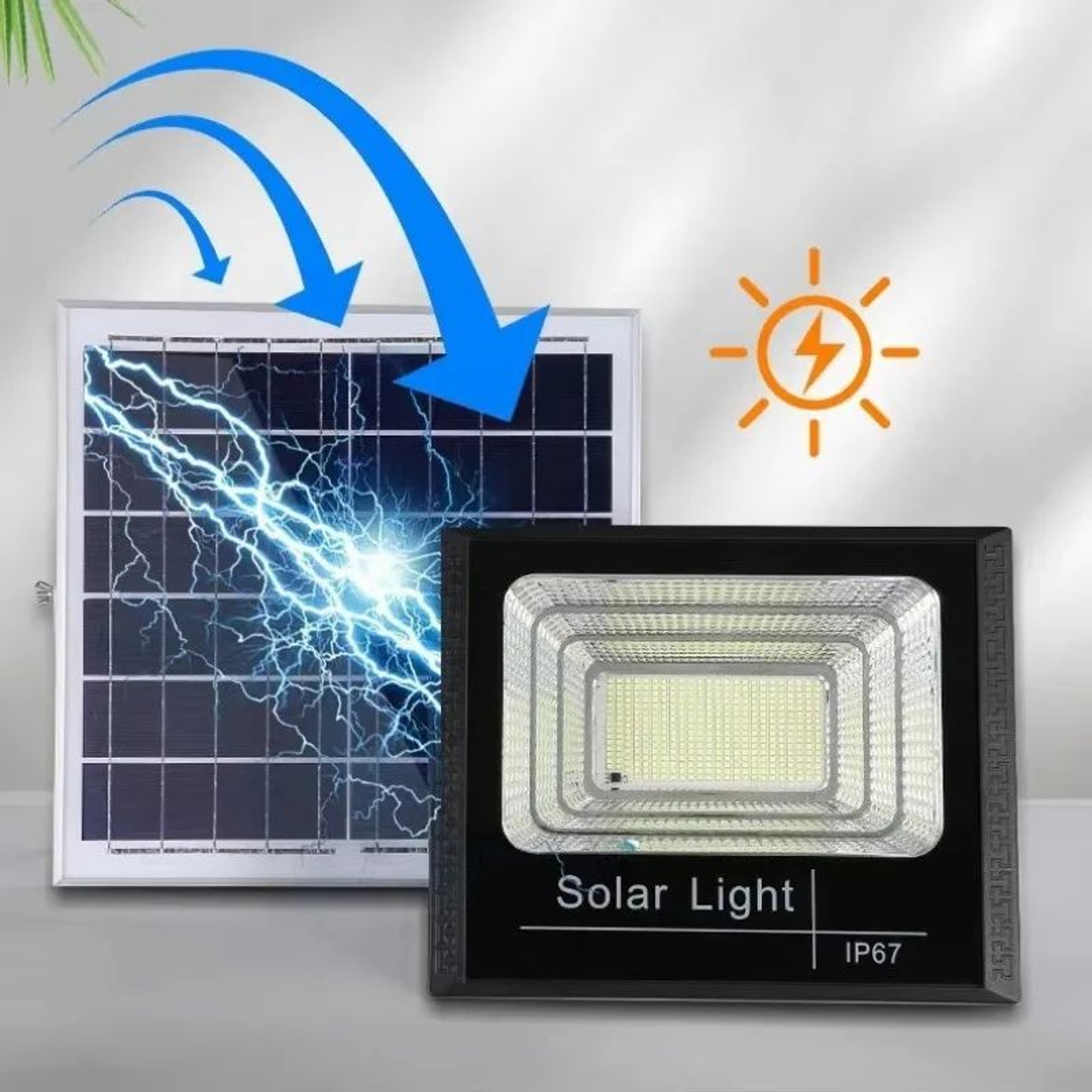 High Power Solar LED Flood Light 2