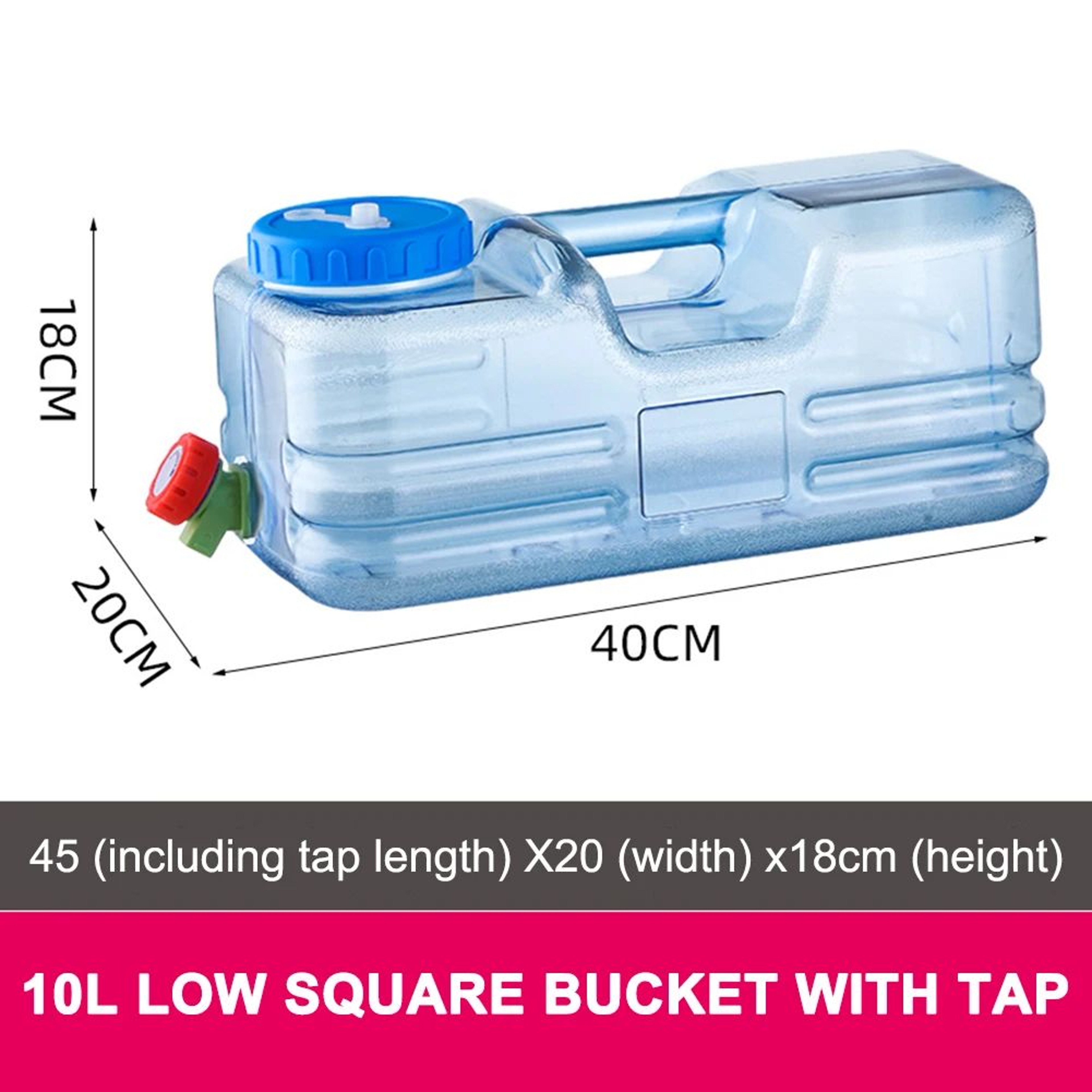 Portable Outdoor Water Tank With Faucet For Camping And Travel 6