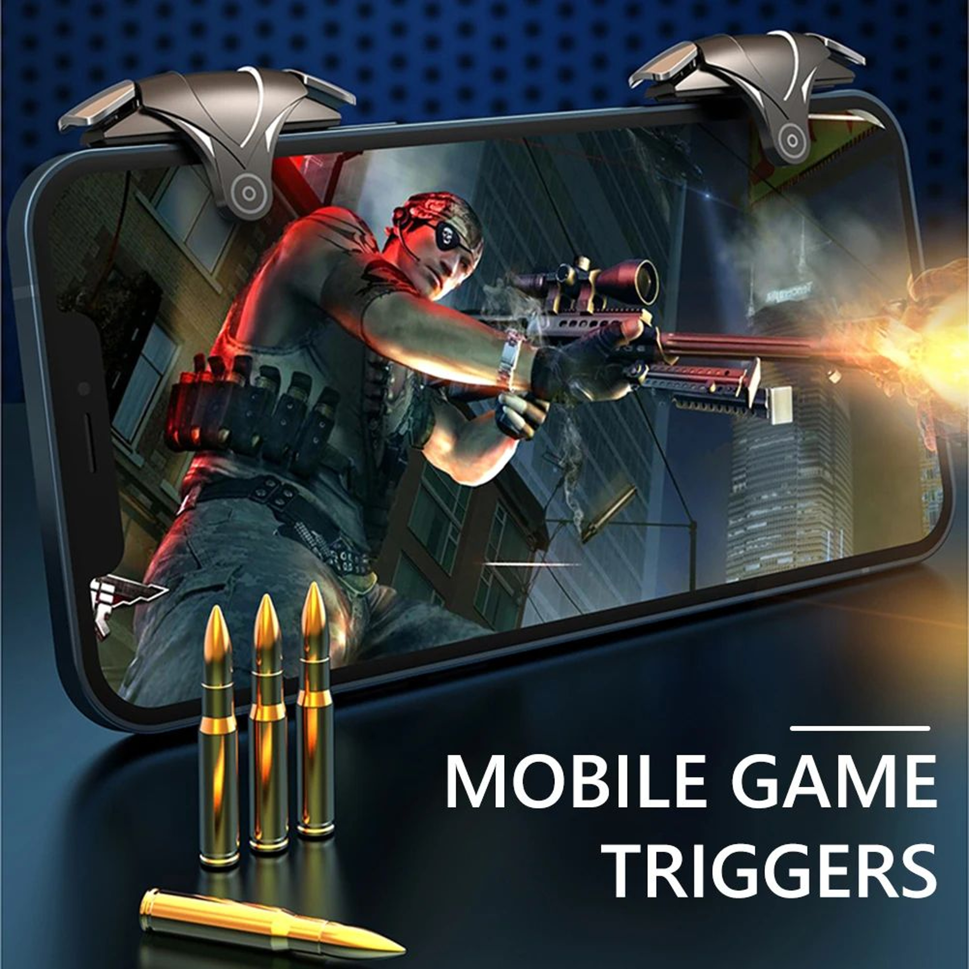 Mobile Gaming Trigger Controller For IOS And Android Phones 1