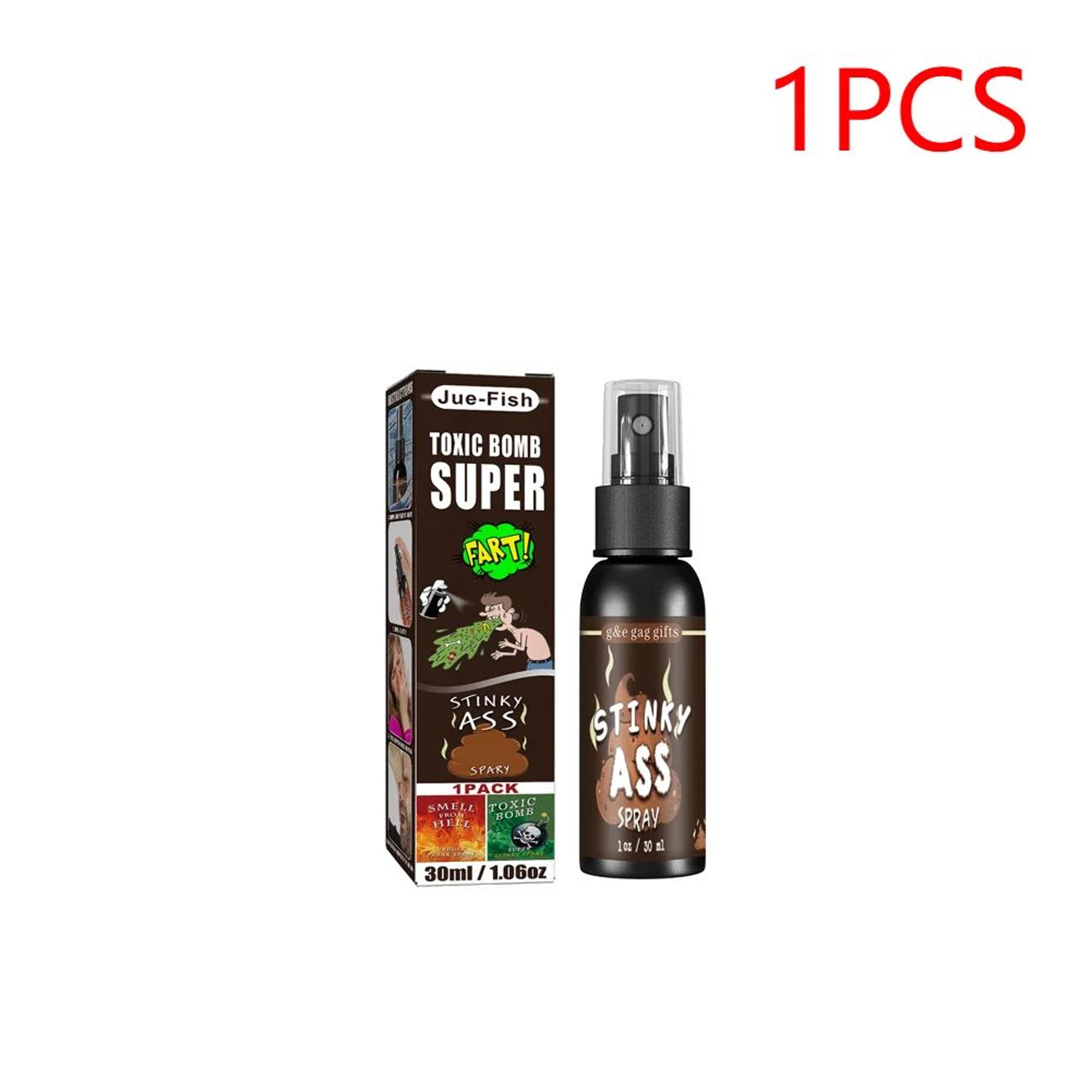 30ml Extra Strong Stink Spray Gag Prank Toy 6