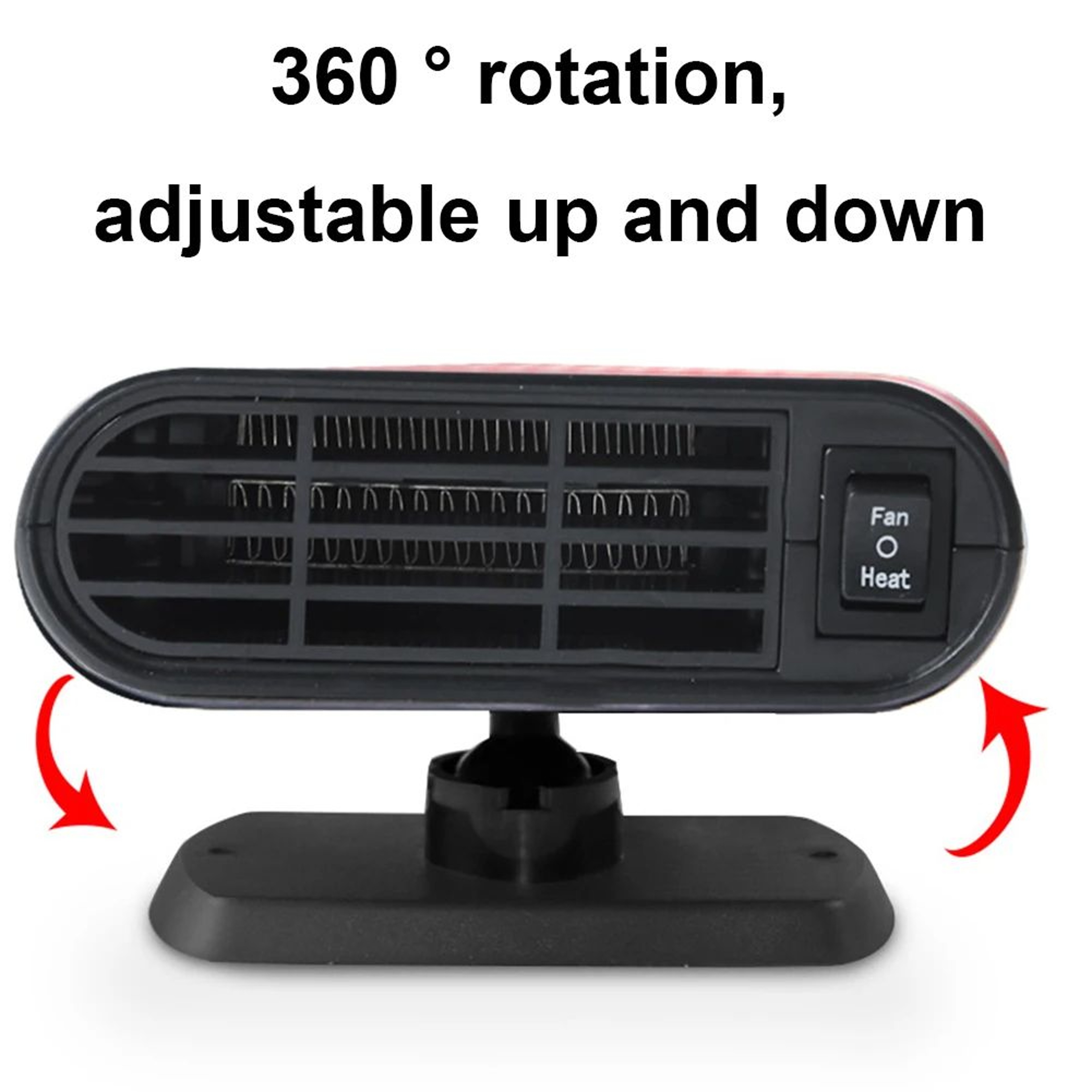 12V Car Heater Cooling Fan Windshield Defogger And Defroster 3