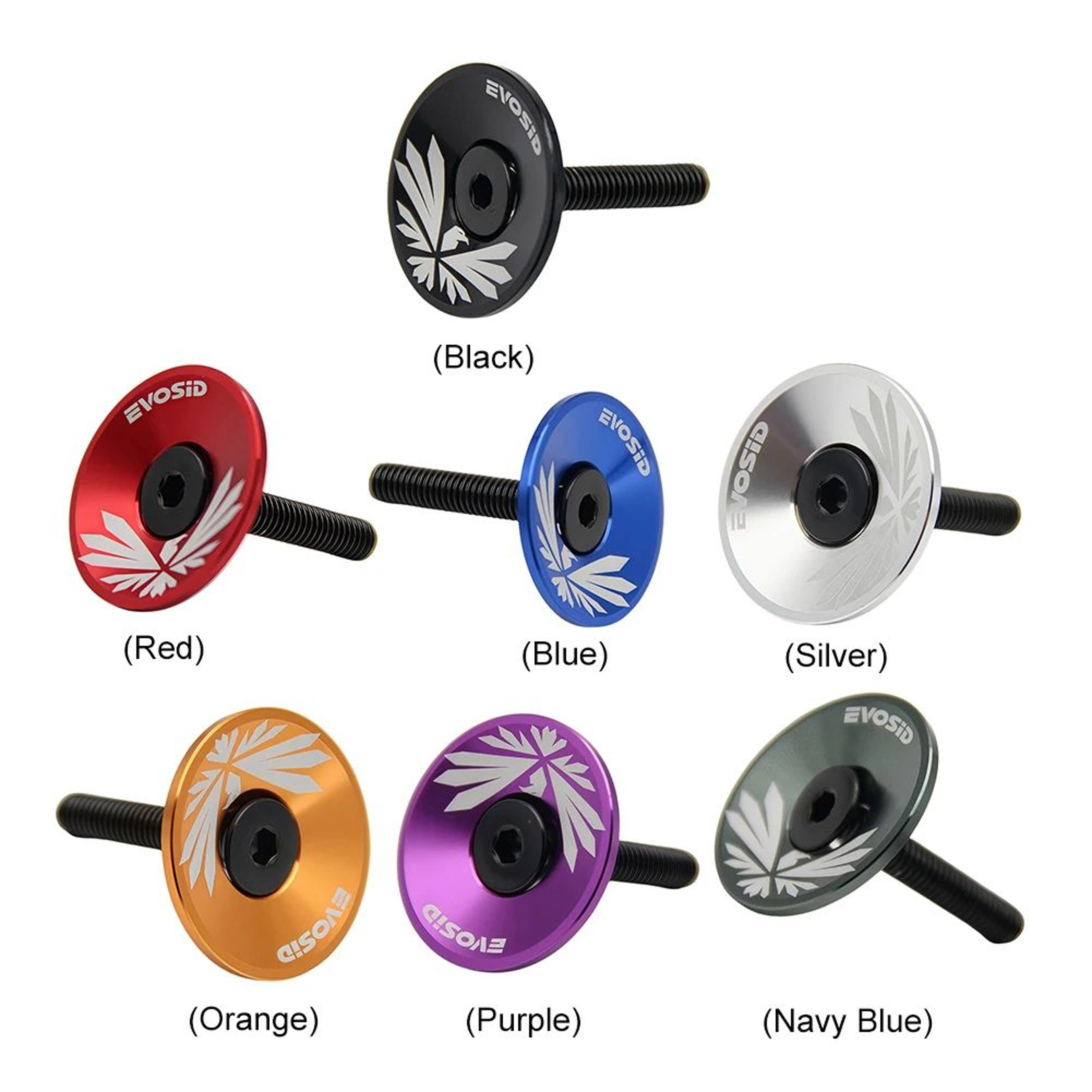 Aluminium Alloy Bicycle Stem Headset Top Cap Cover 0