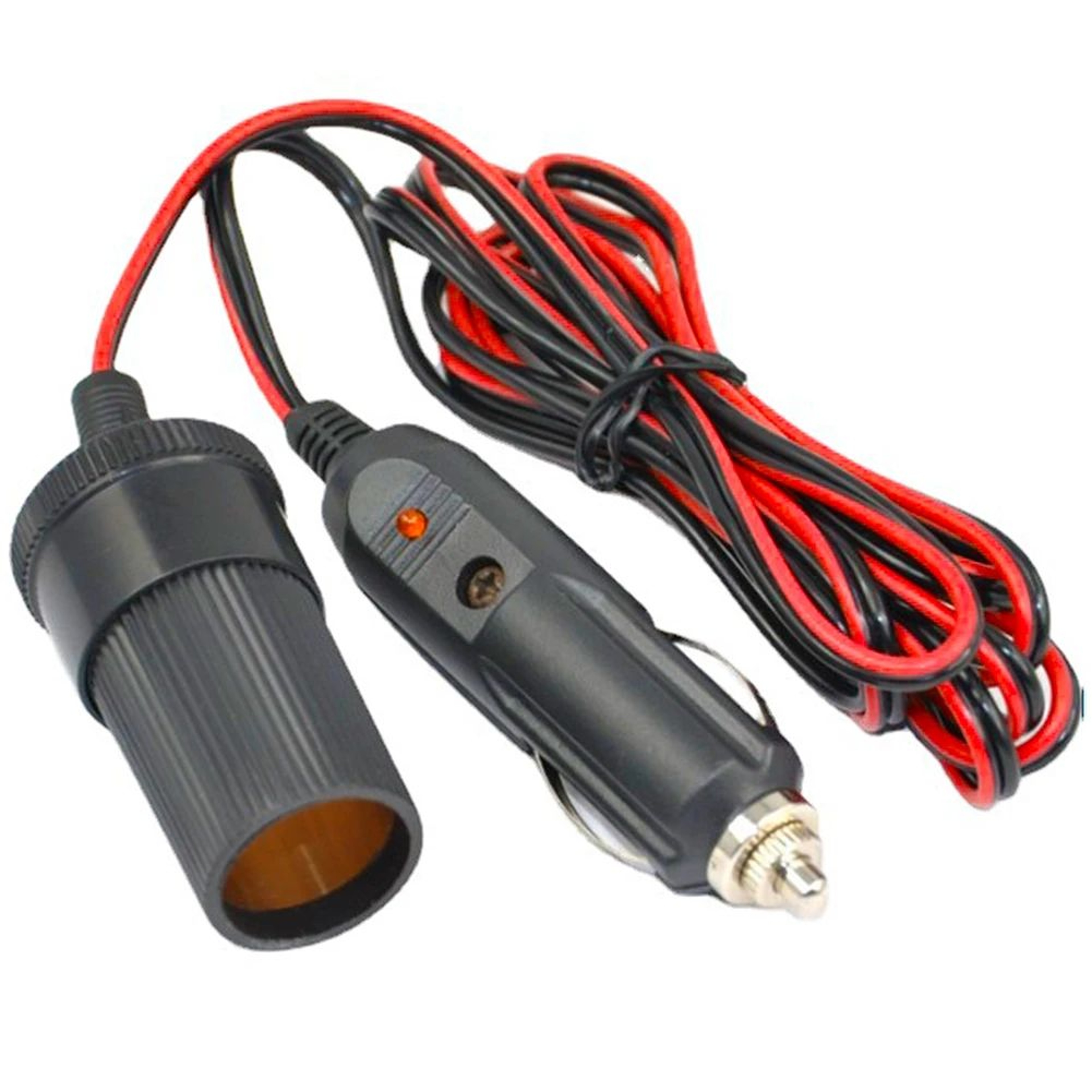 12V 24V Heavy Duty Cigarette Lighter Extension Cable 6
