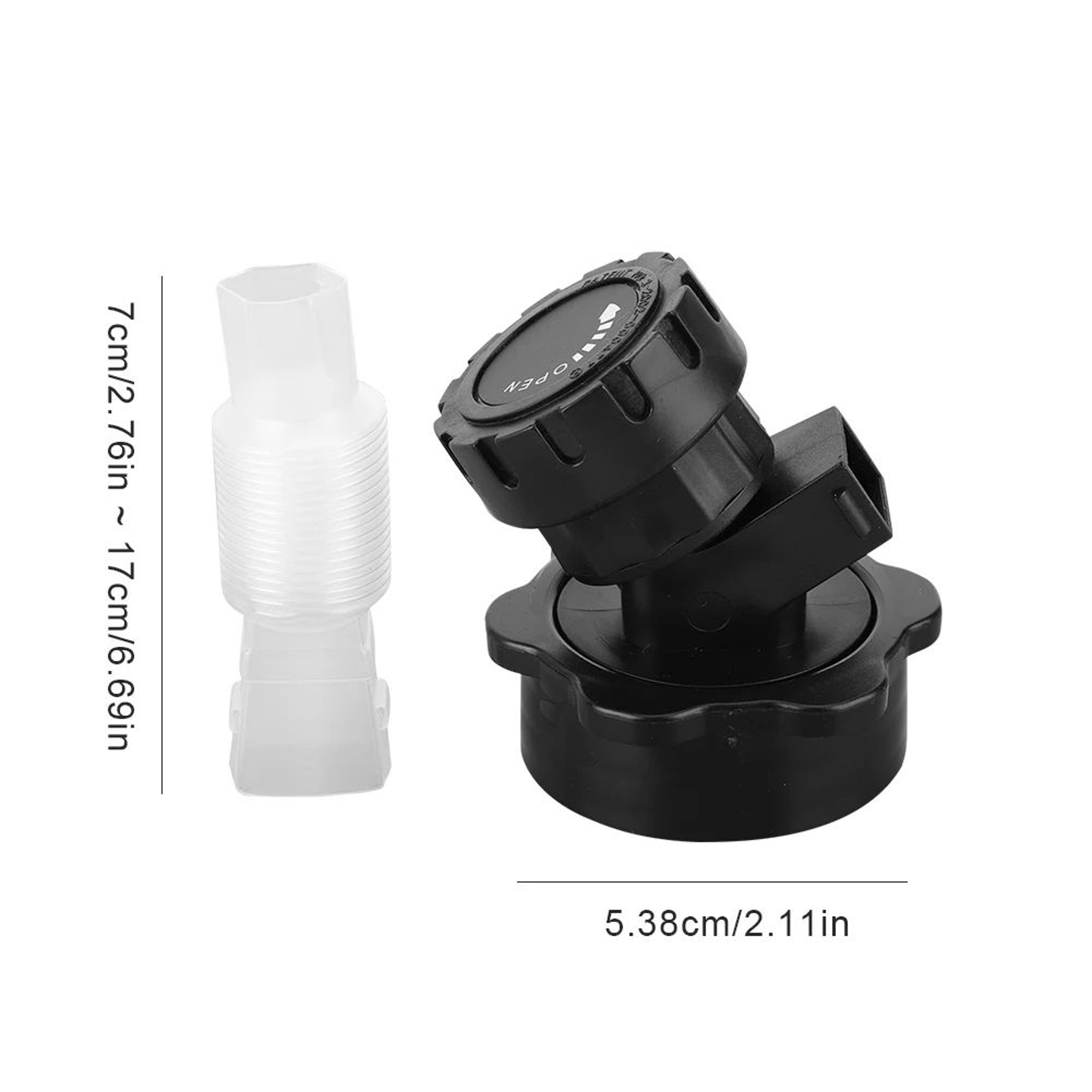 Portable Water Container Faucet With Extender Hose 5
