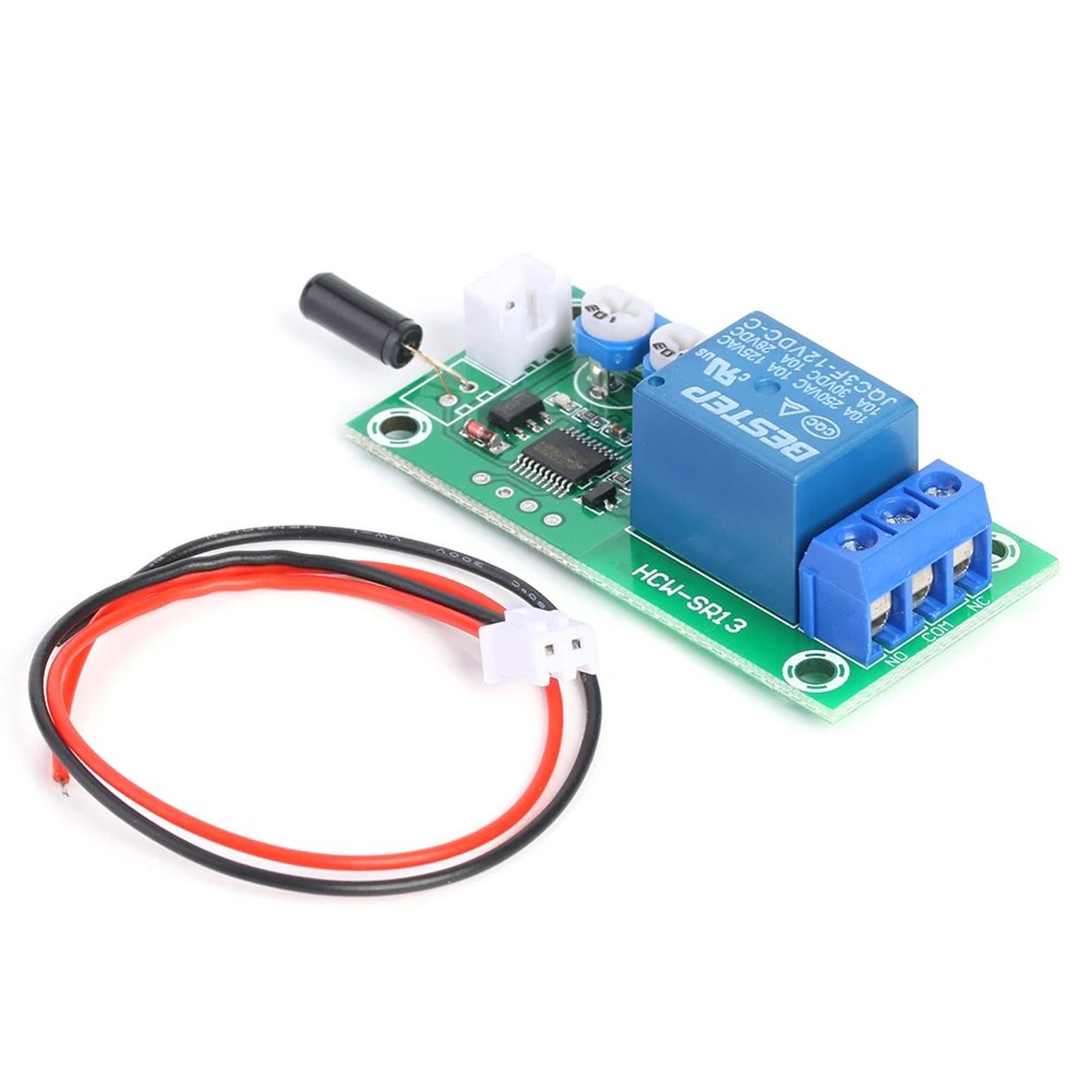 DC 12V Vibration Sensor Relay Trigger Module 0