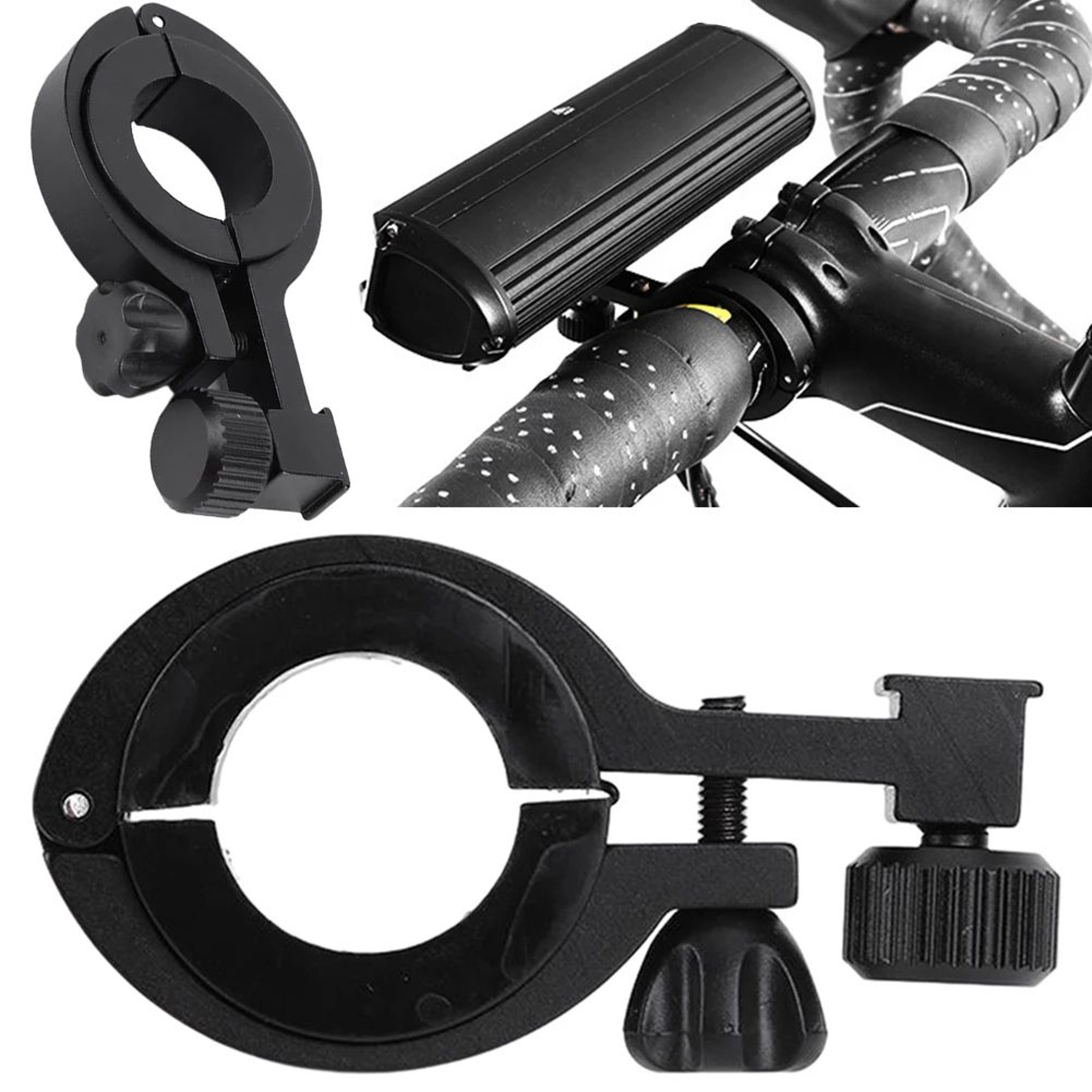 Aluminum Alloy Bicycle Front Light Mounting Bracket 0