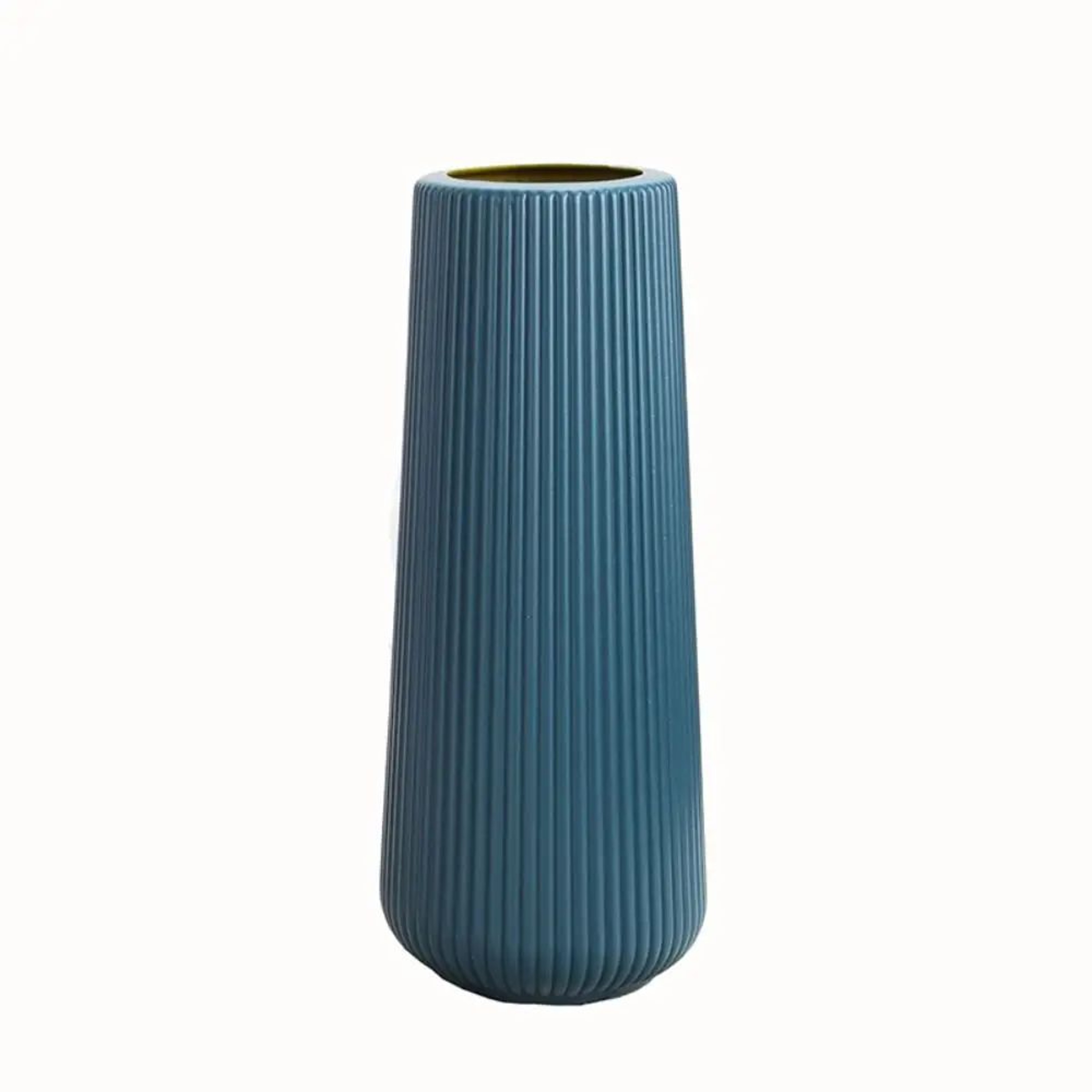 Nordic Style Imitation Ceramic Plastic Flower Vase 8