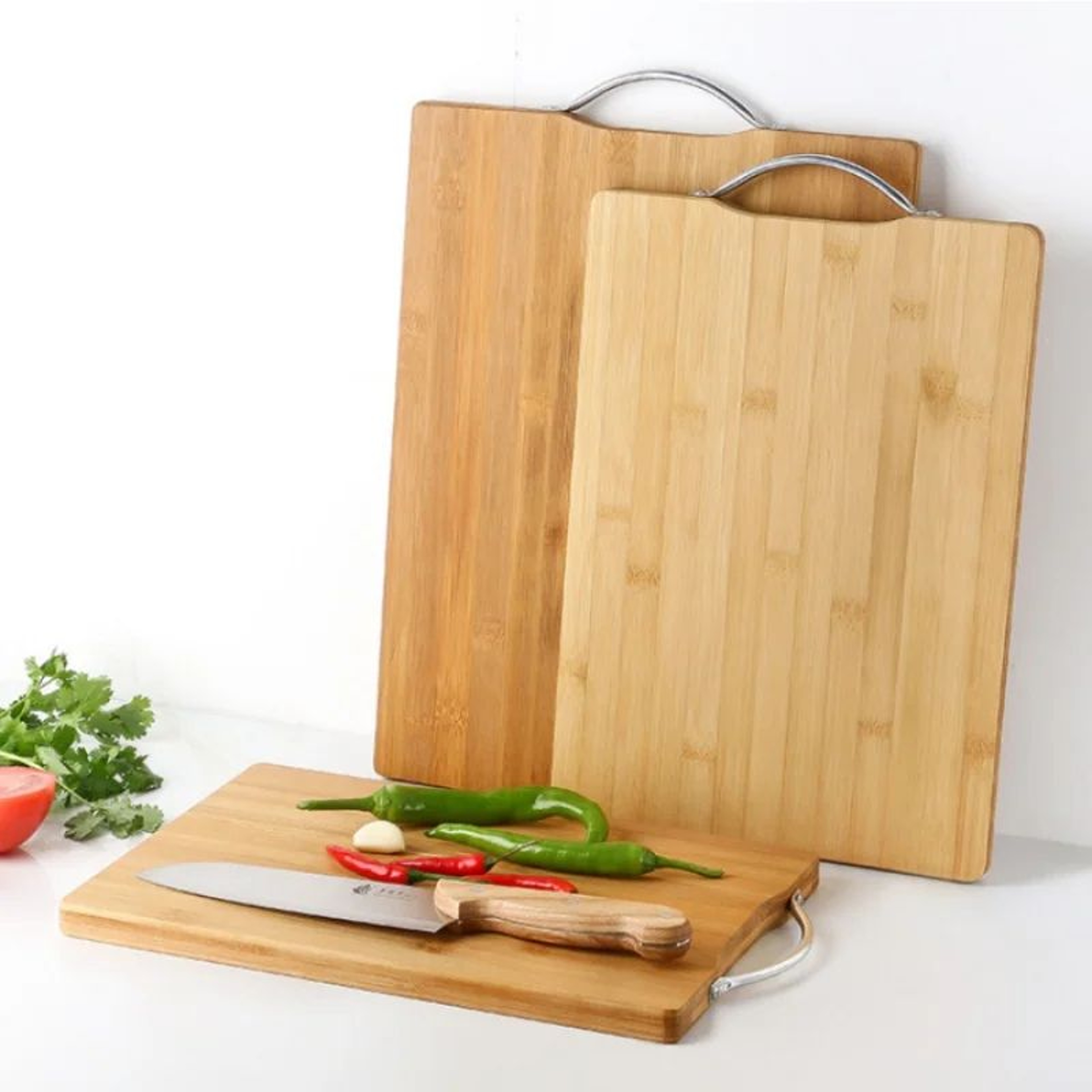 Thick Double Sided Wooden Cutting Board For Kitchen 1