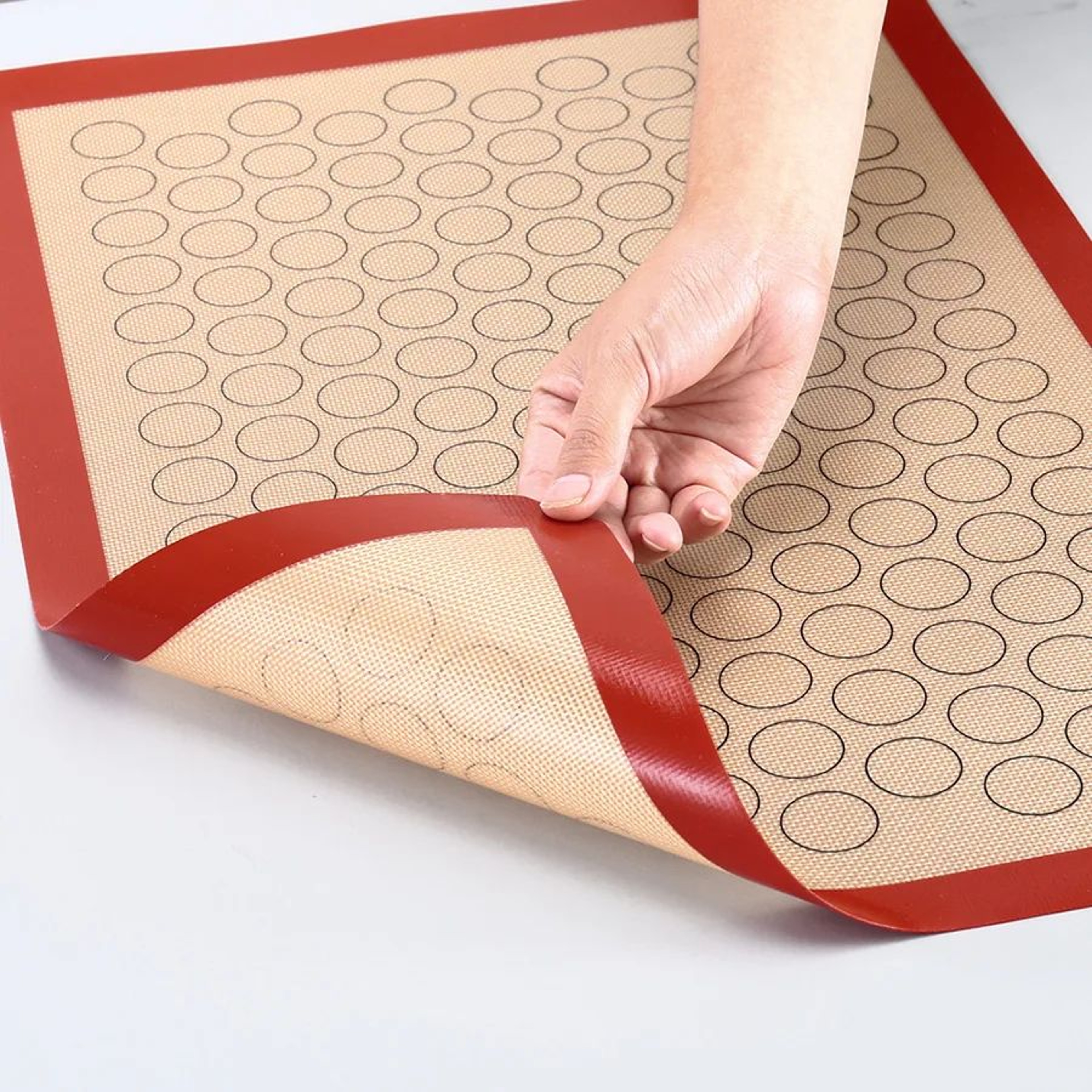 Non Stick Silicone Baking Mat For Dough Pastry And Cookies 0