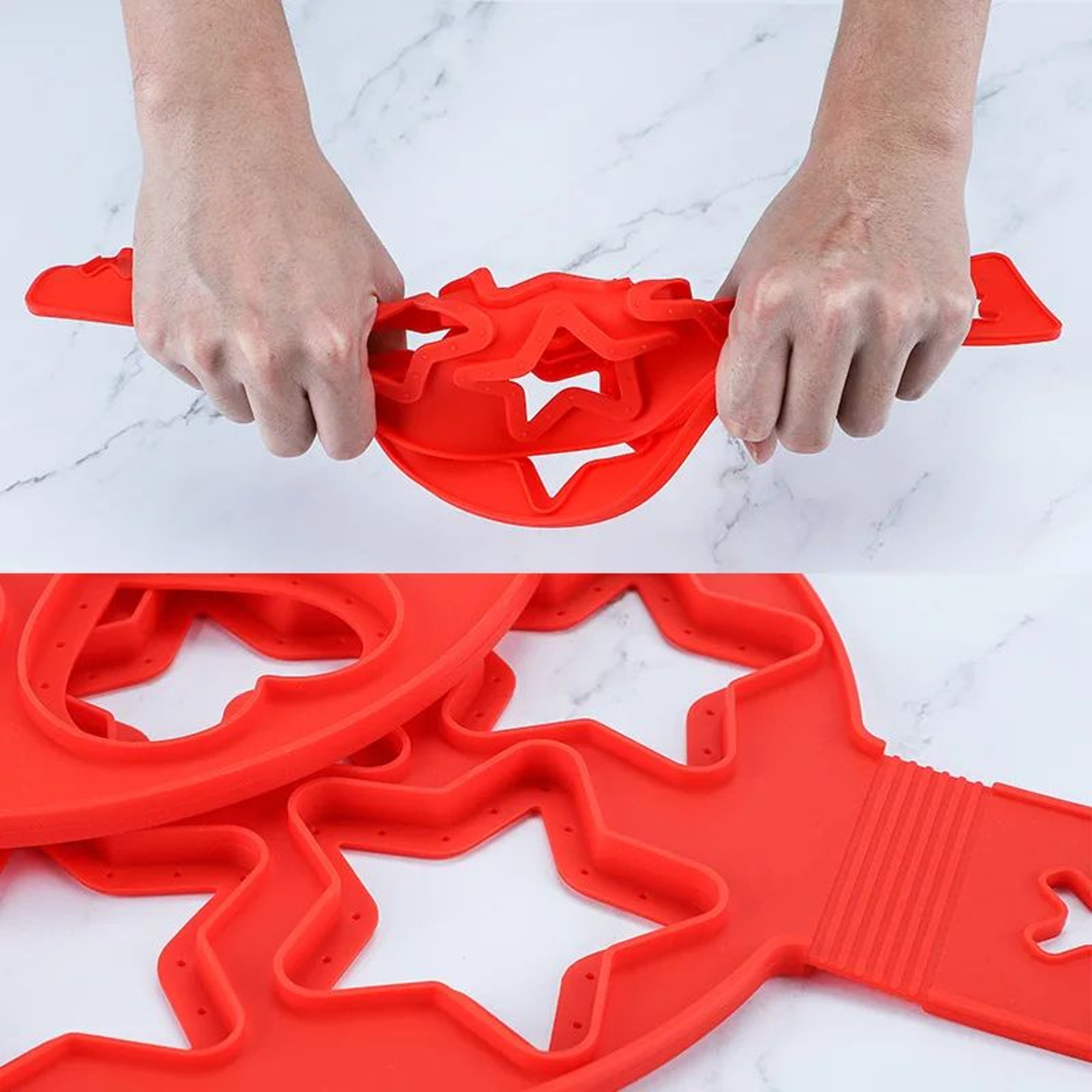 Nonstick Silicone Egg And Pancake Cooking Ring Mold 5