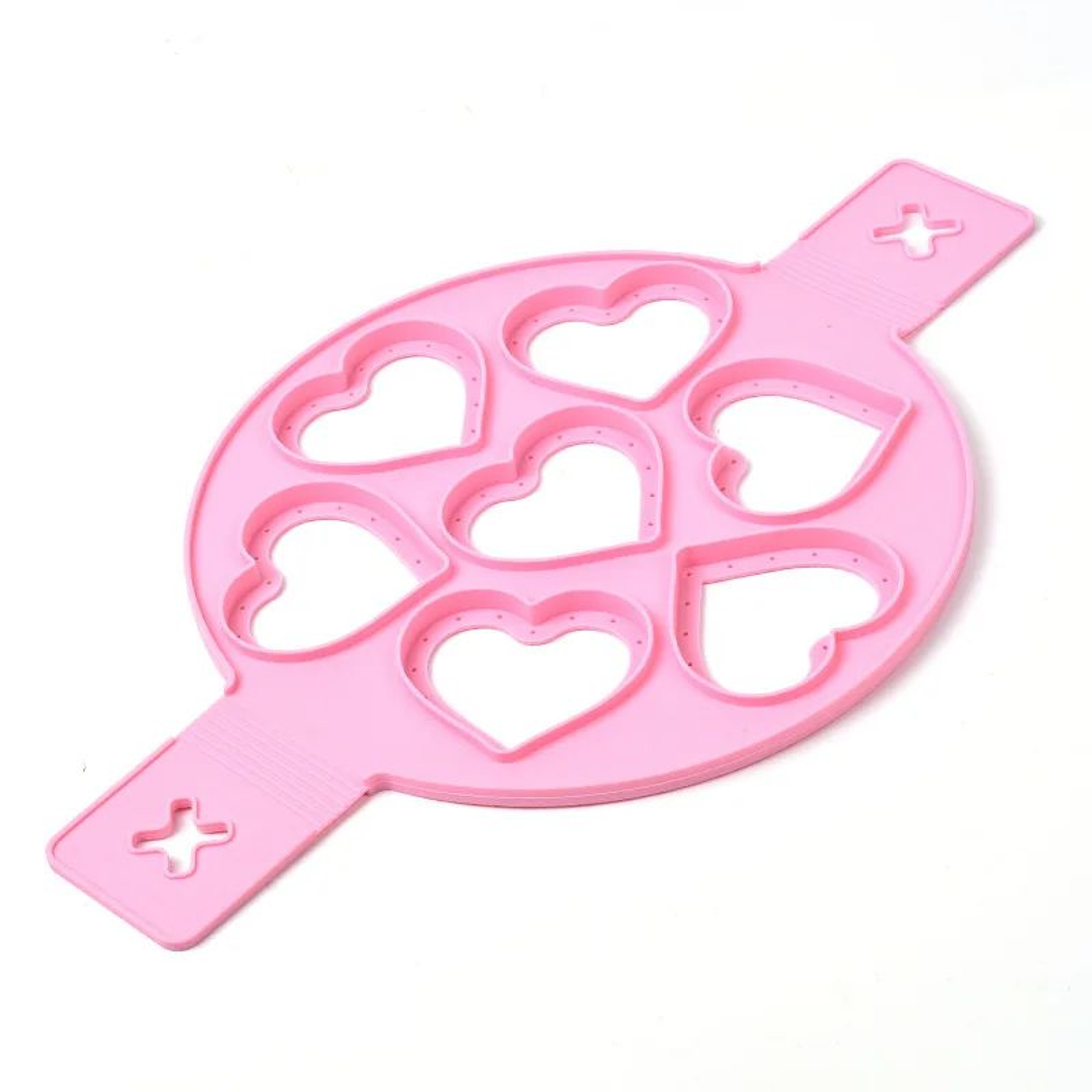 Nonstick Silicone Egg And Pancake Cooking Ring Mold 10