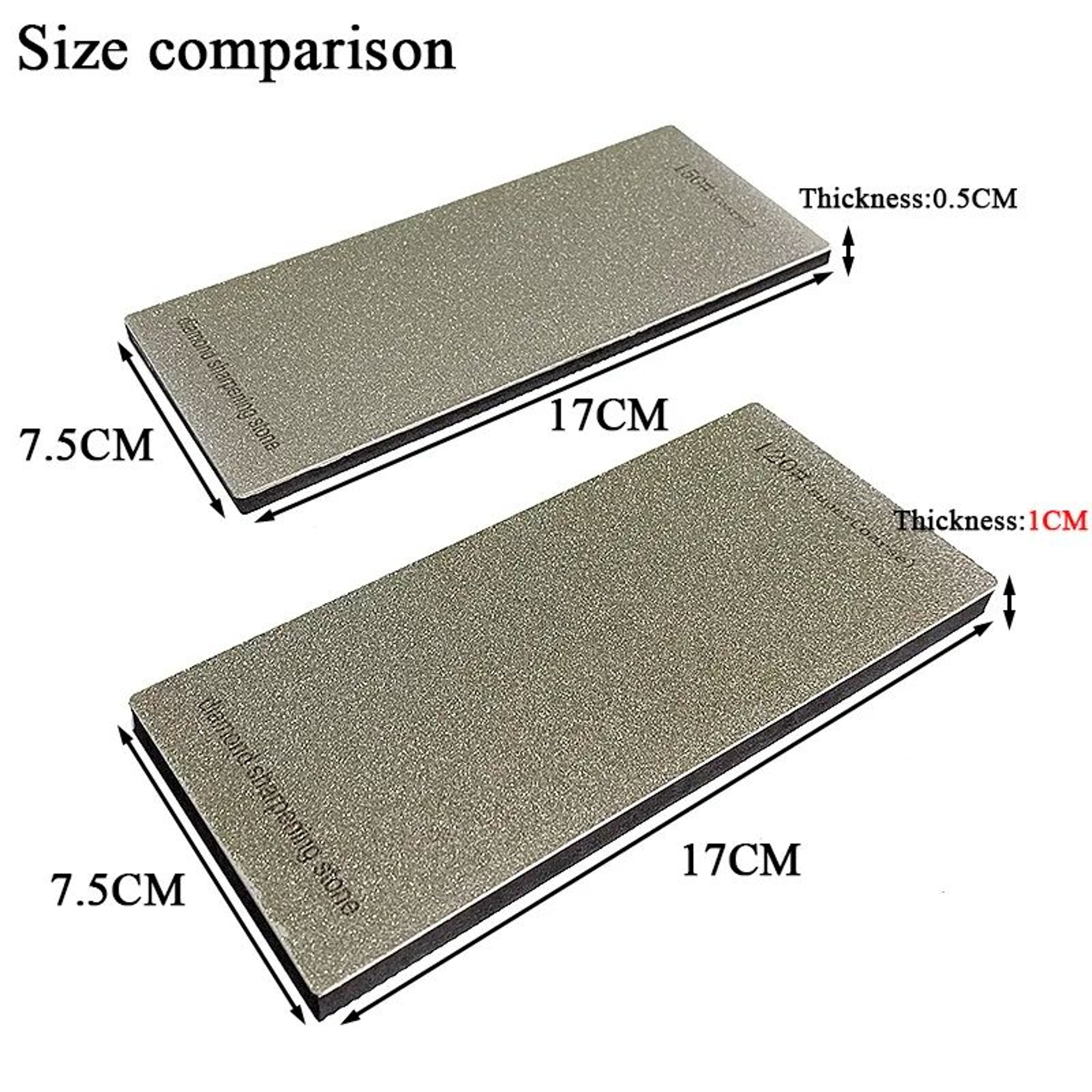 15 Degree Diamond Stone Kitchen Knife Sharpening System 4