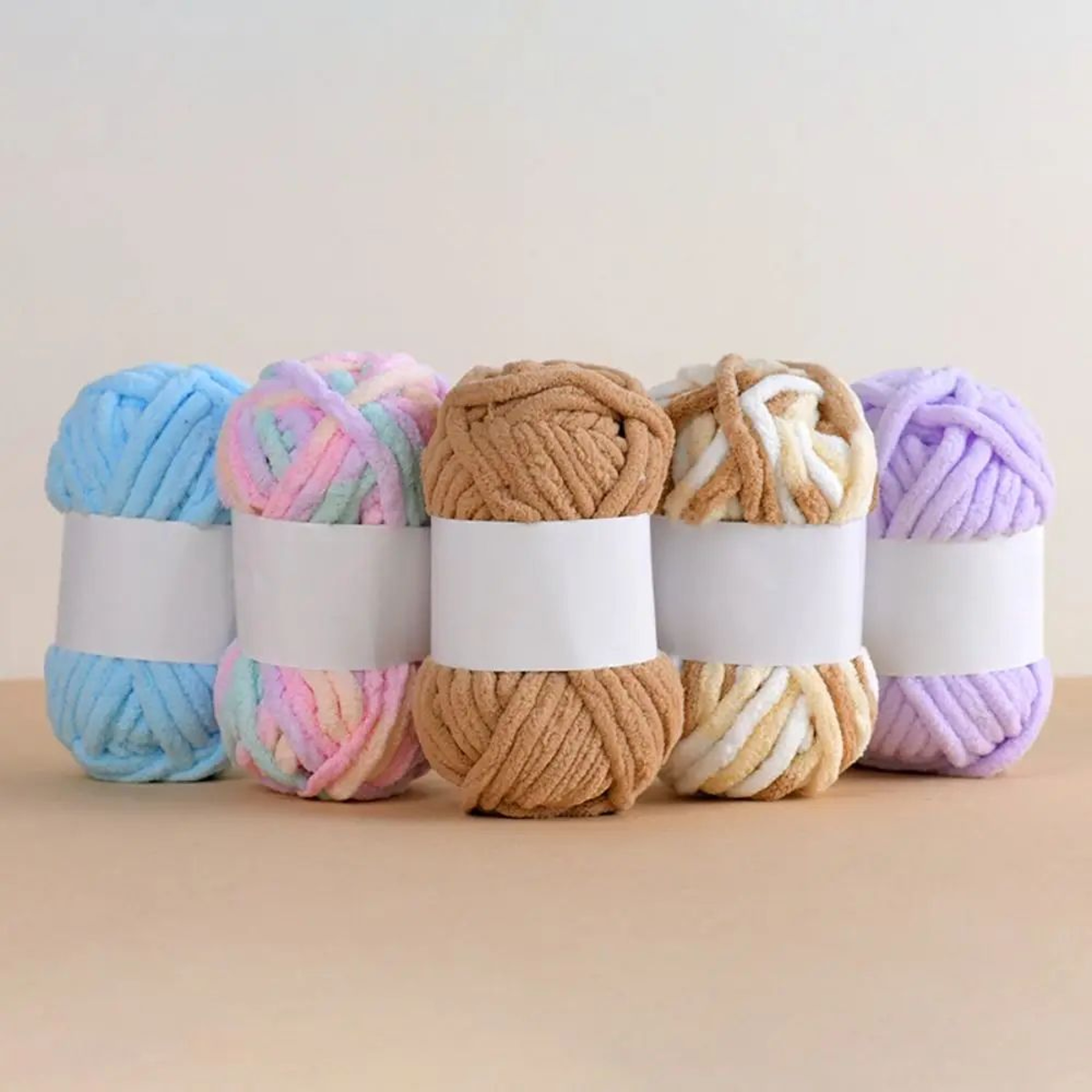 Colorful Thick Chenille Yarn For Hand Knitting And Crochet 4