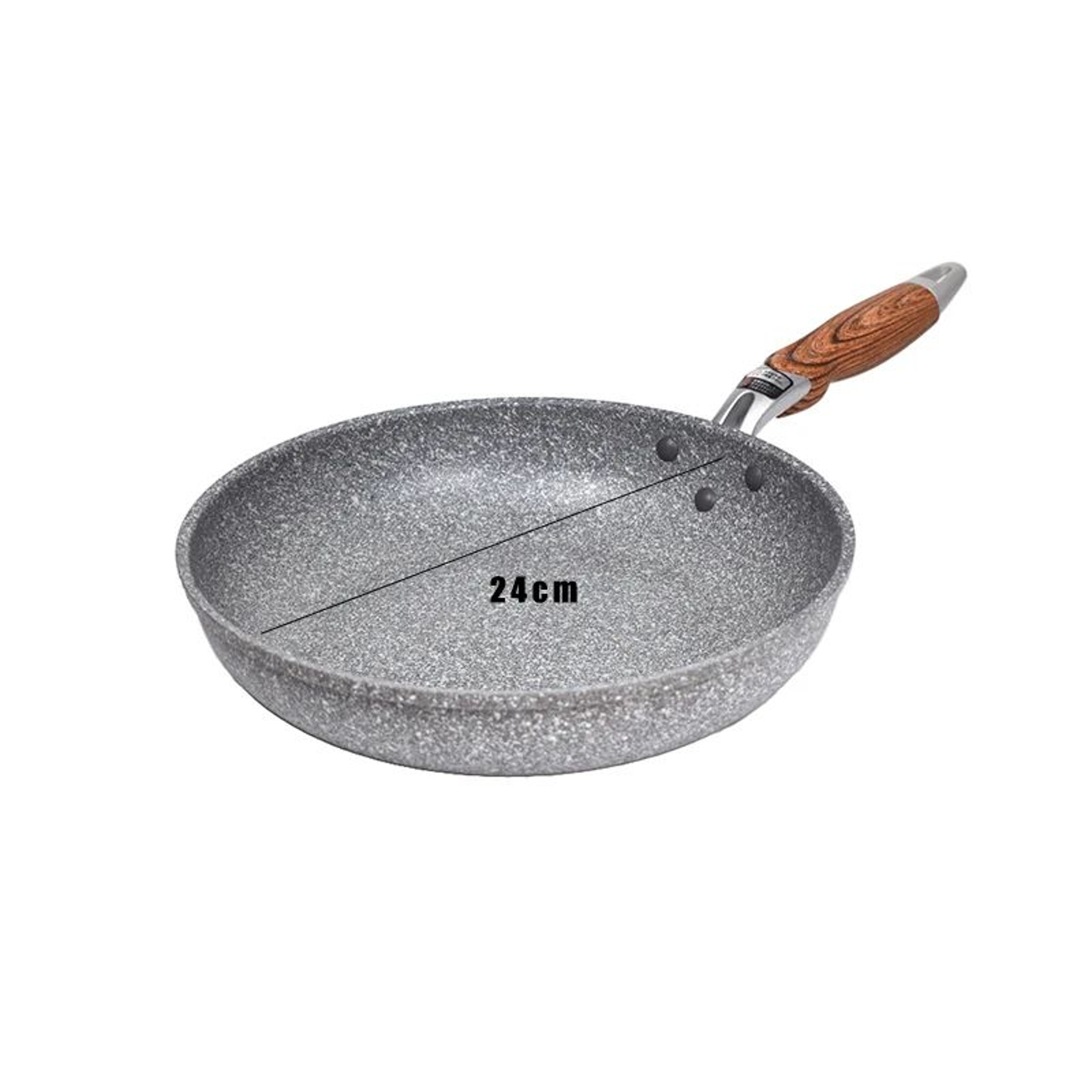Durable Nonstick Frying Pan Wok Skillet For Everyday Cooking 7