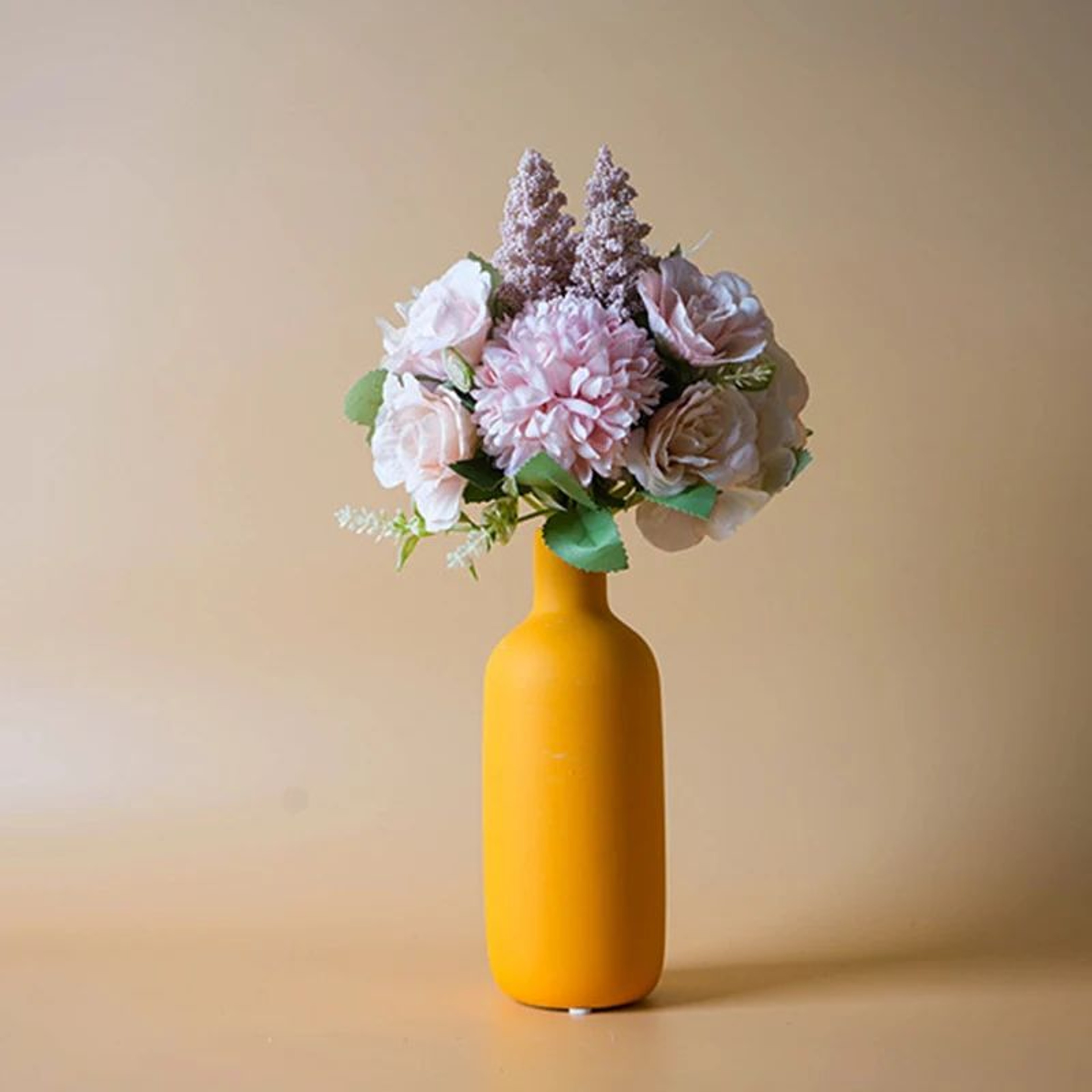 Nordic Ceramic Vase With Small Bottleneck 5