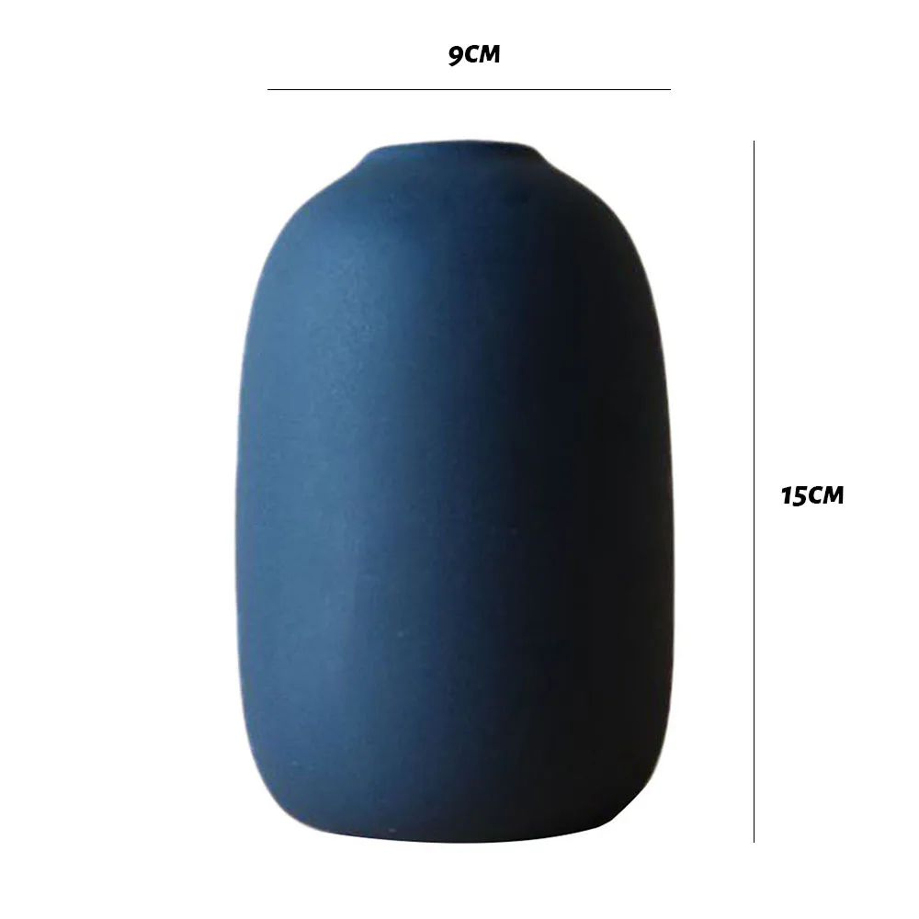 Nordic Ceramic Vase With Small Bottleneck 7