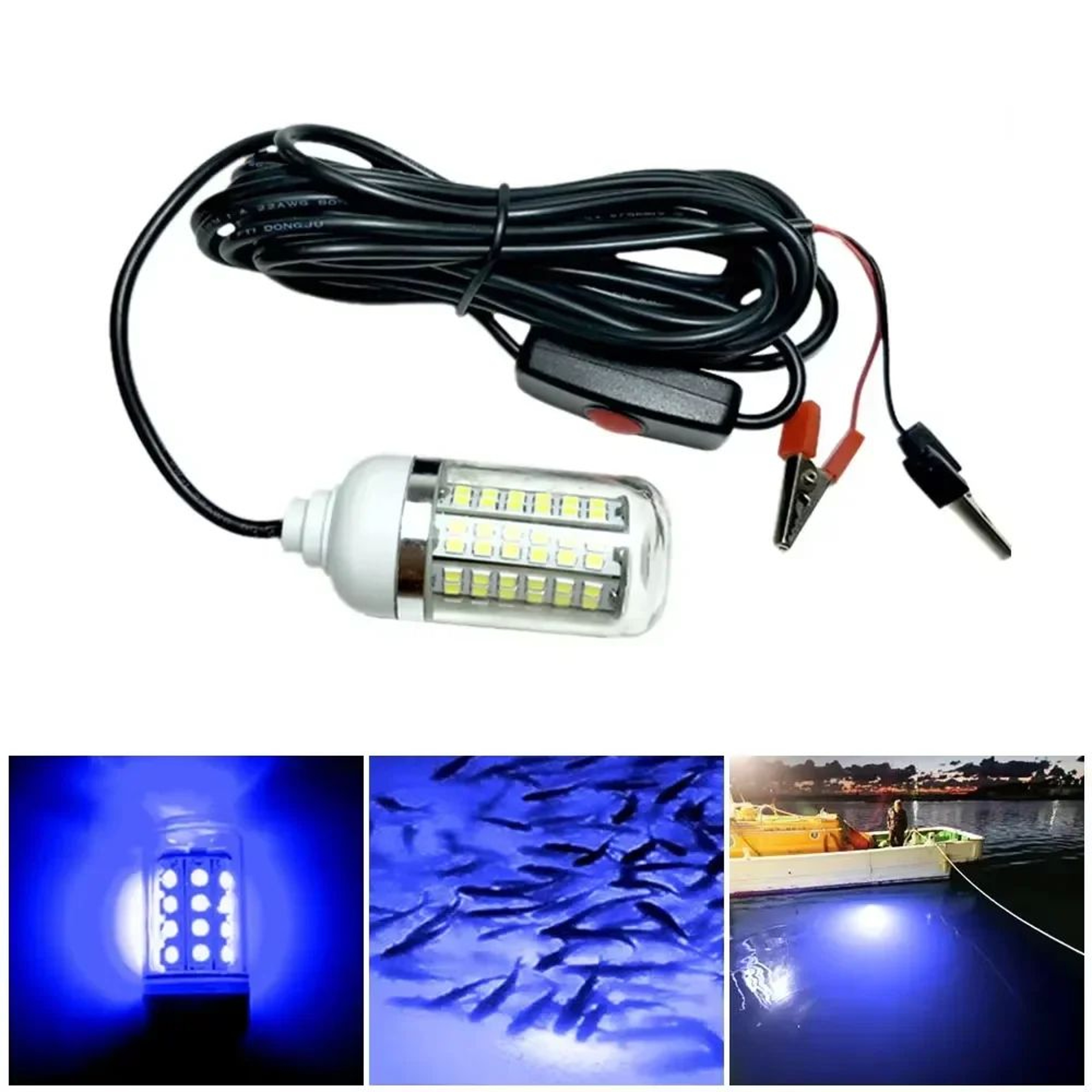 Submersible Underwater Fishing Bait Light 9