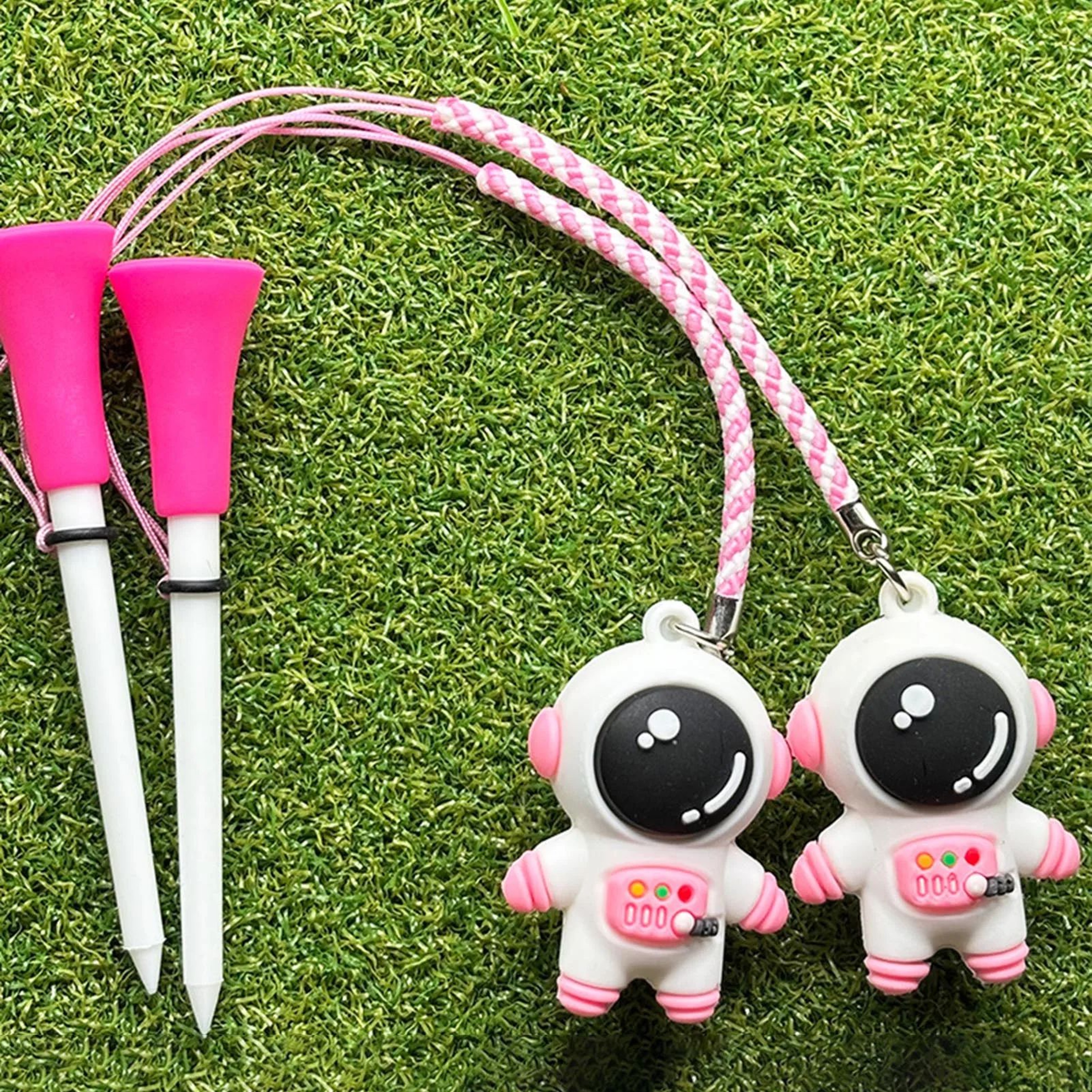 Cartoon Golf Ball Support Tees For Practice And Training 1