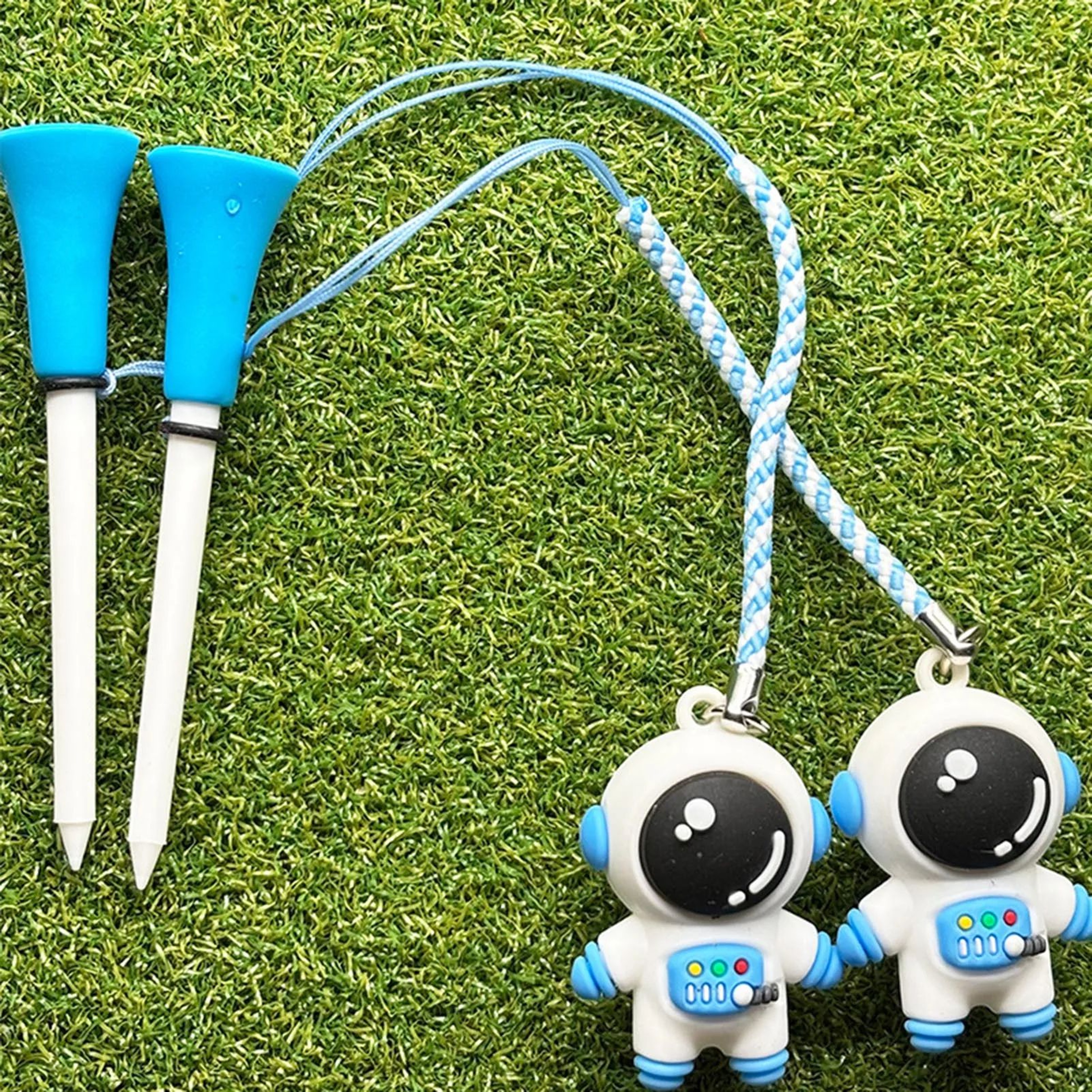 Cartoon Golf Ball Support Tees For Practice And Training 3