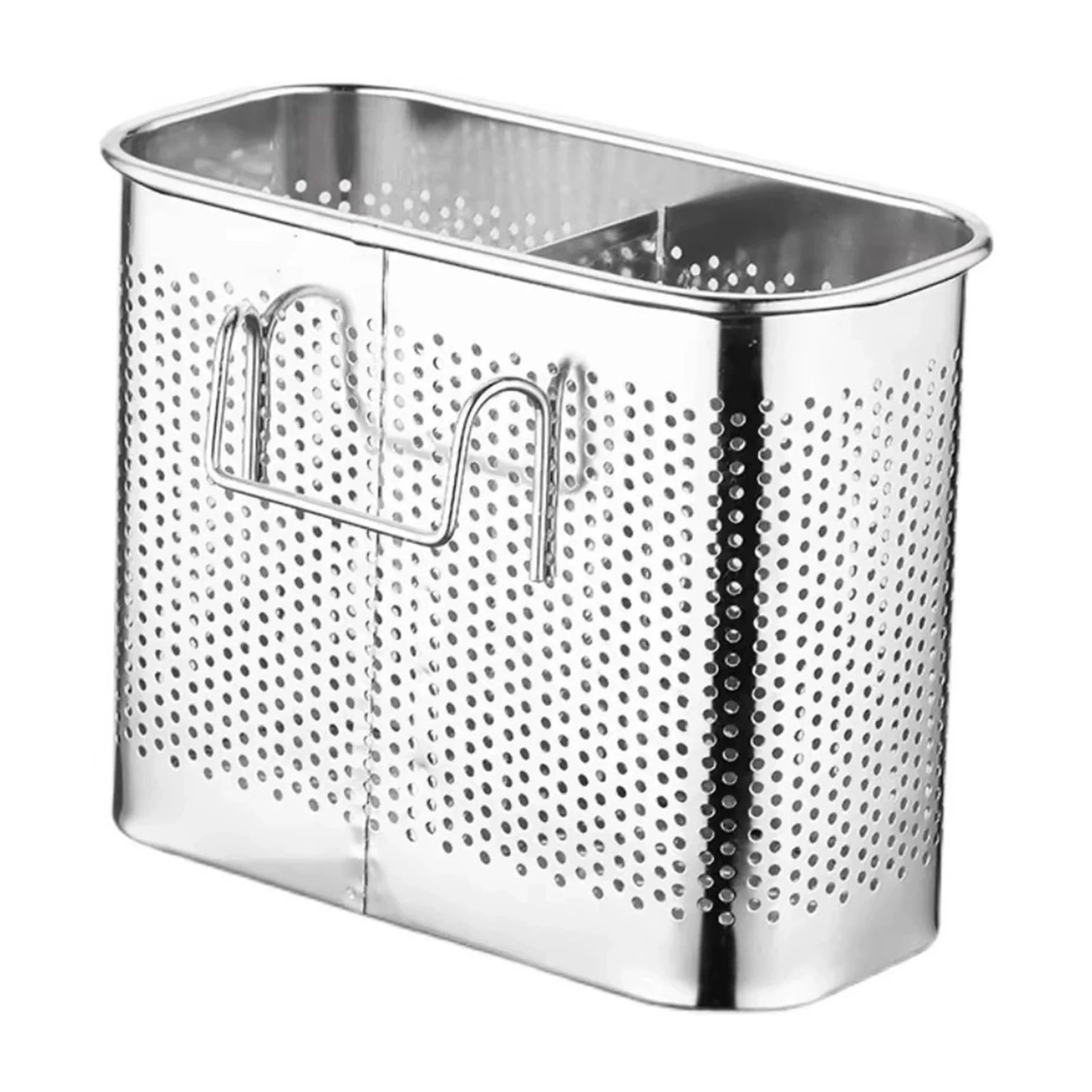 Wall Mounted Stainless Steel Chopstick Holder With Drainage 6