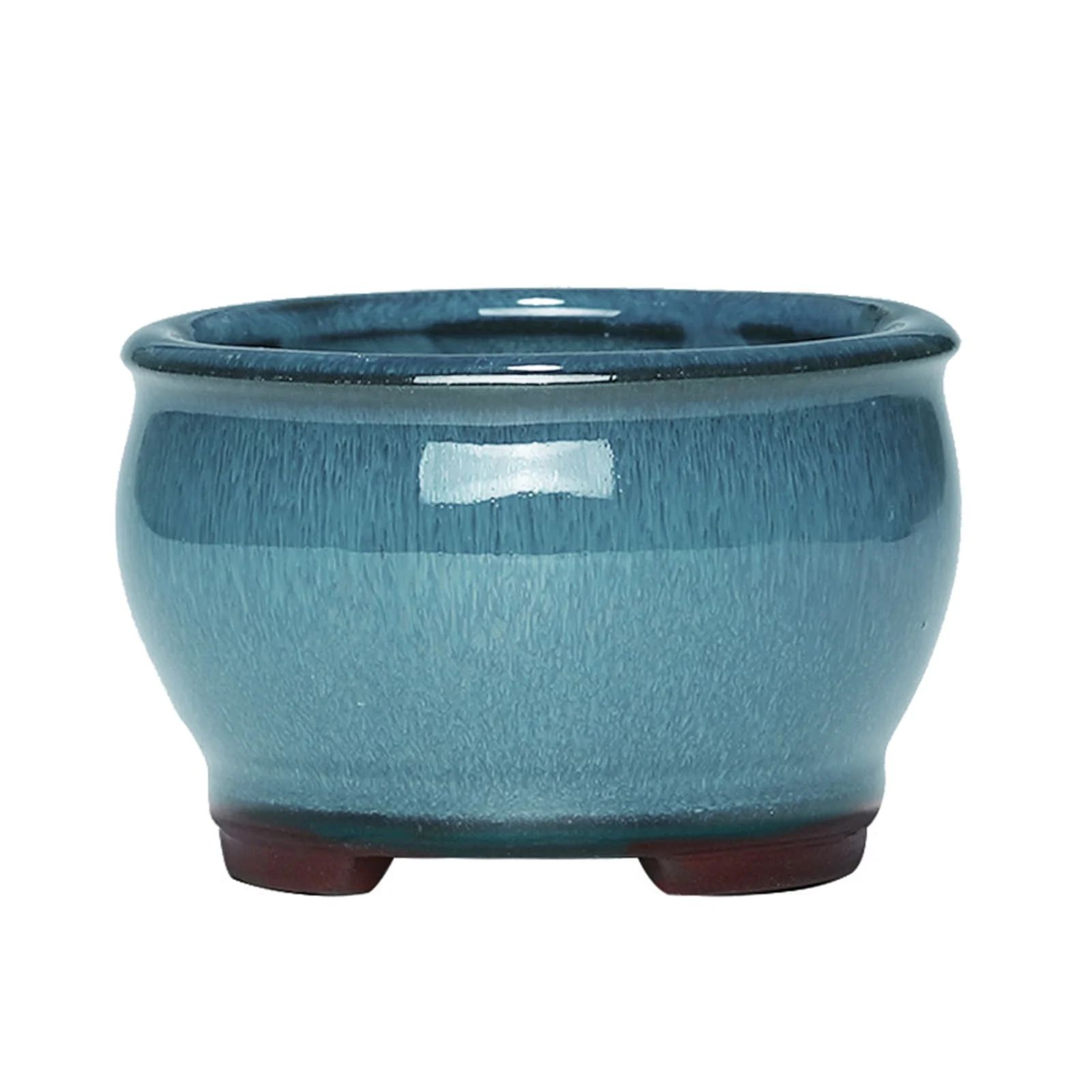 Small Glazed Ceramic Succulent Flower Pot For Indoor Plants 7