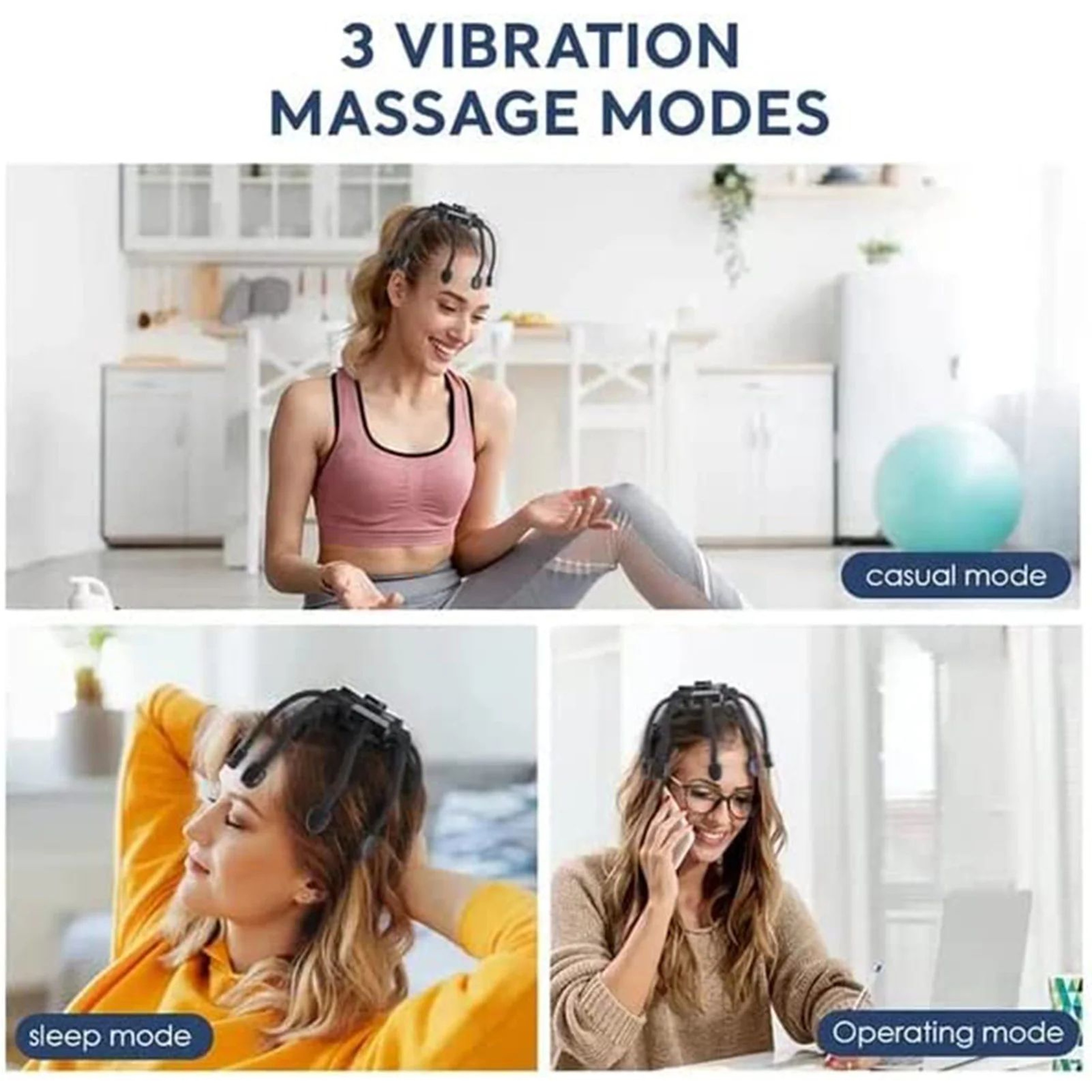 Cordless Electric Scalp Massager For Deep Relaxation 1