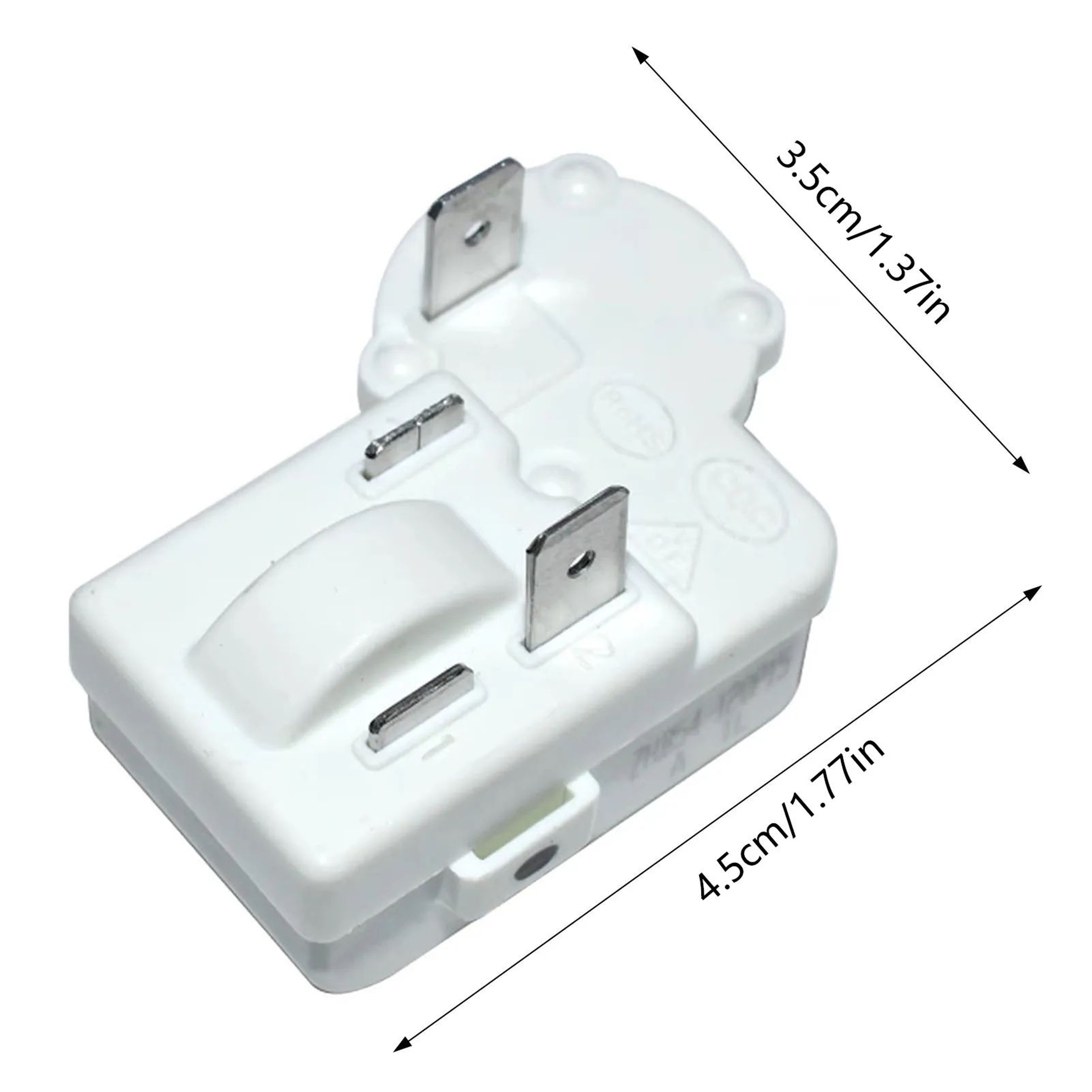 Refrigerator Compressor PTC Starter Relay Overload Protector 4