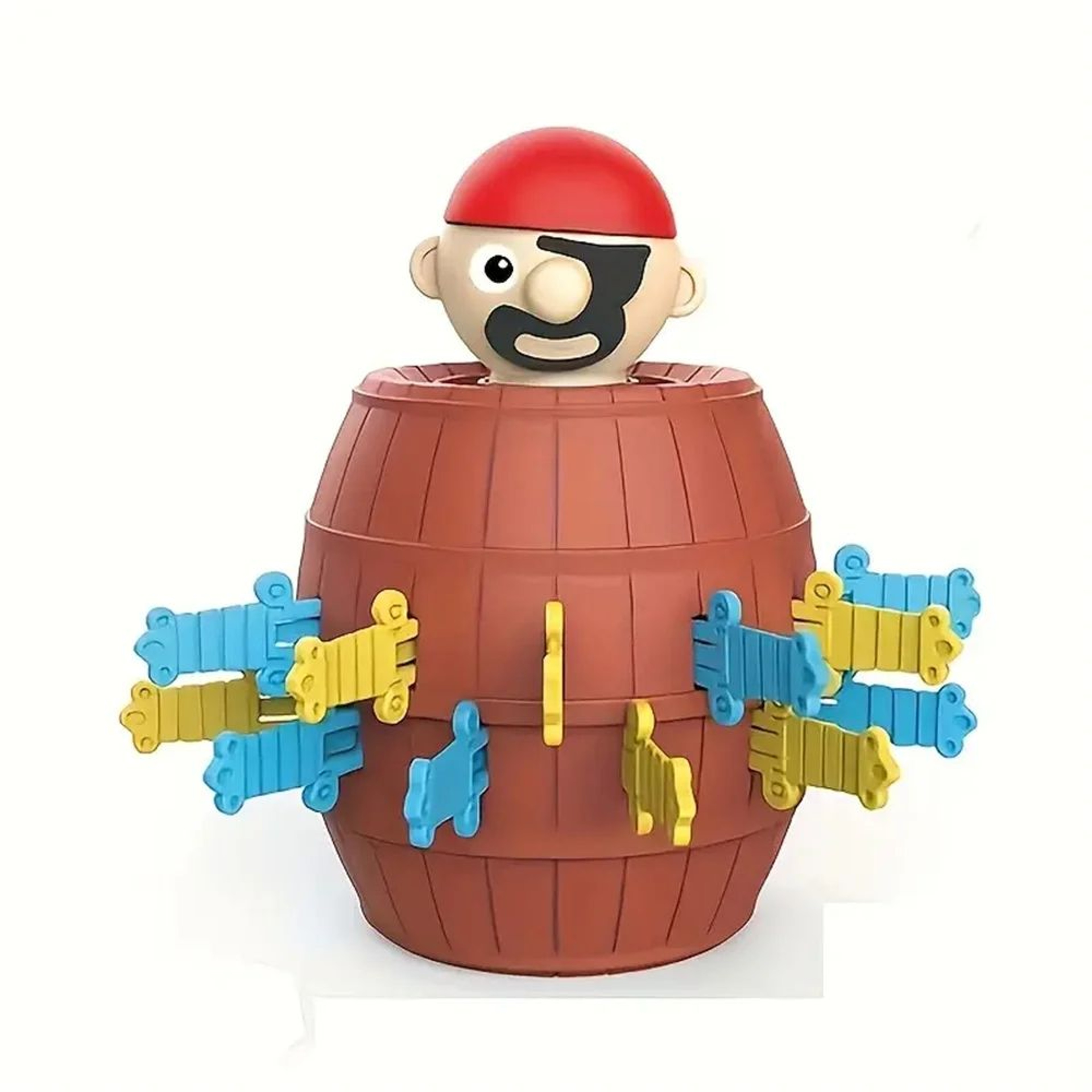 Pop Up Pirate Barrel Game Interactive Sword Puzzle Tabletop Toy 1