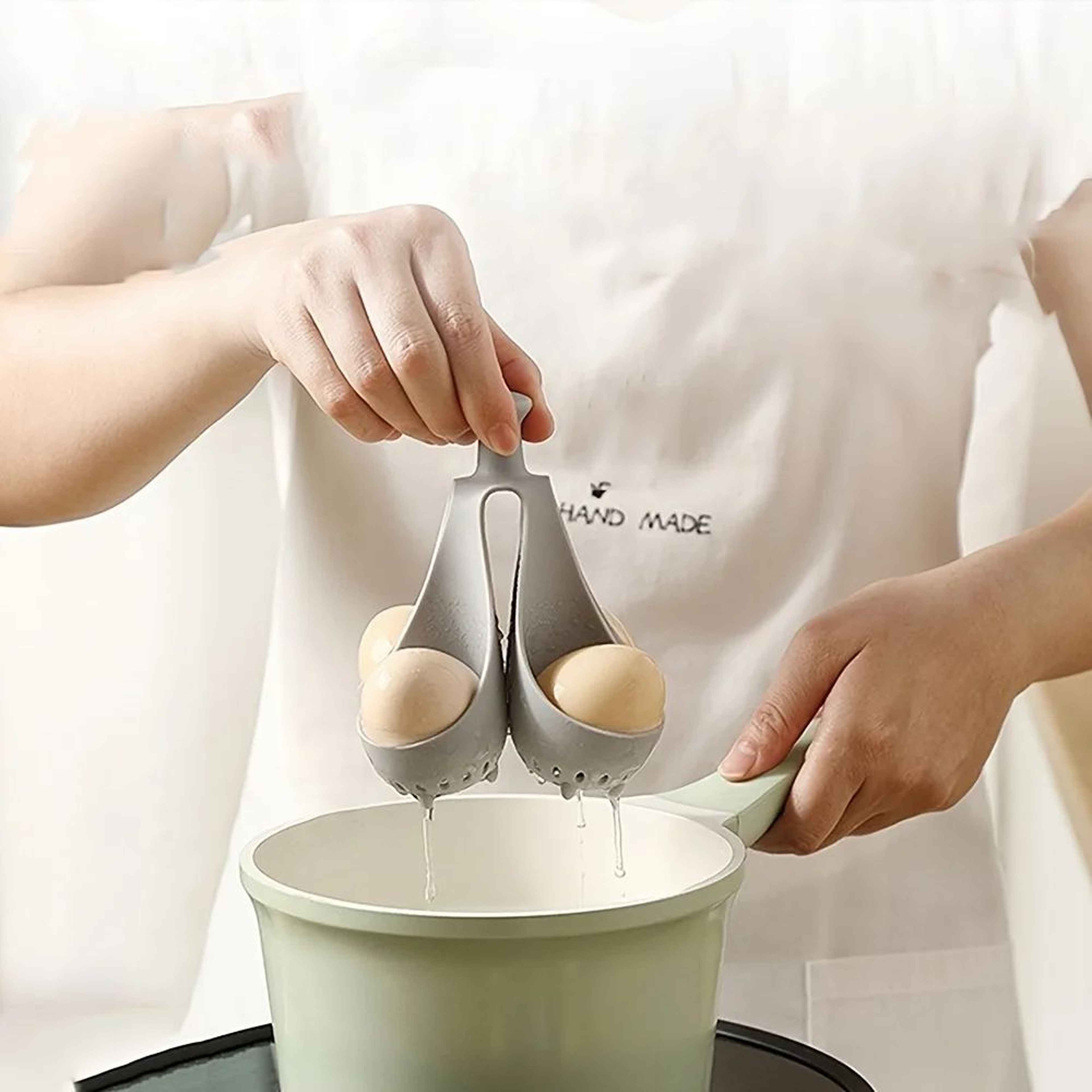 Silicone Egg Cooker Heat Resistant Steaming Cup For Quick Breakfast Prep 2