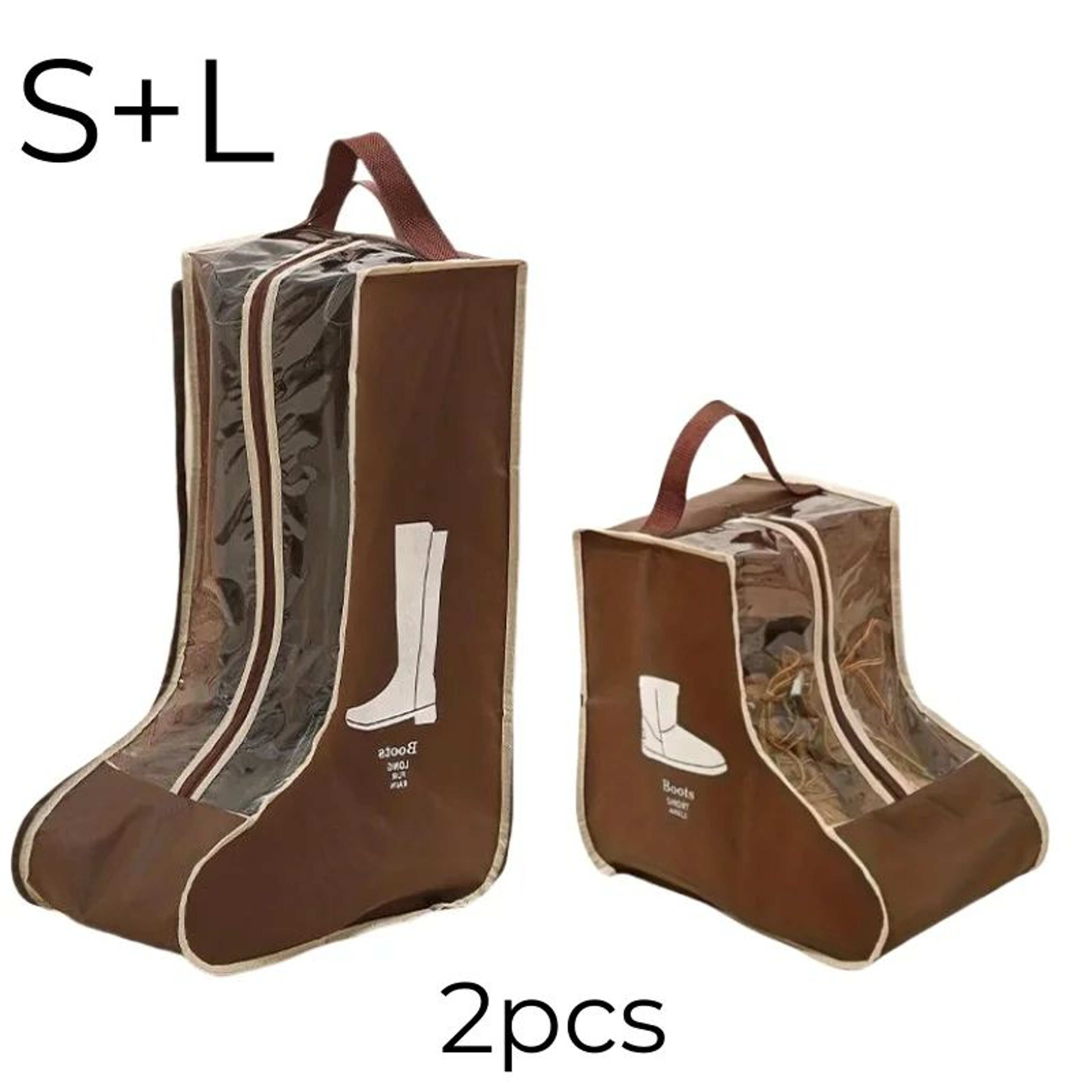 Dustproof Boot Storage Bag With Handle For Travel And Home 23