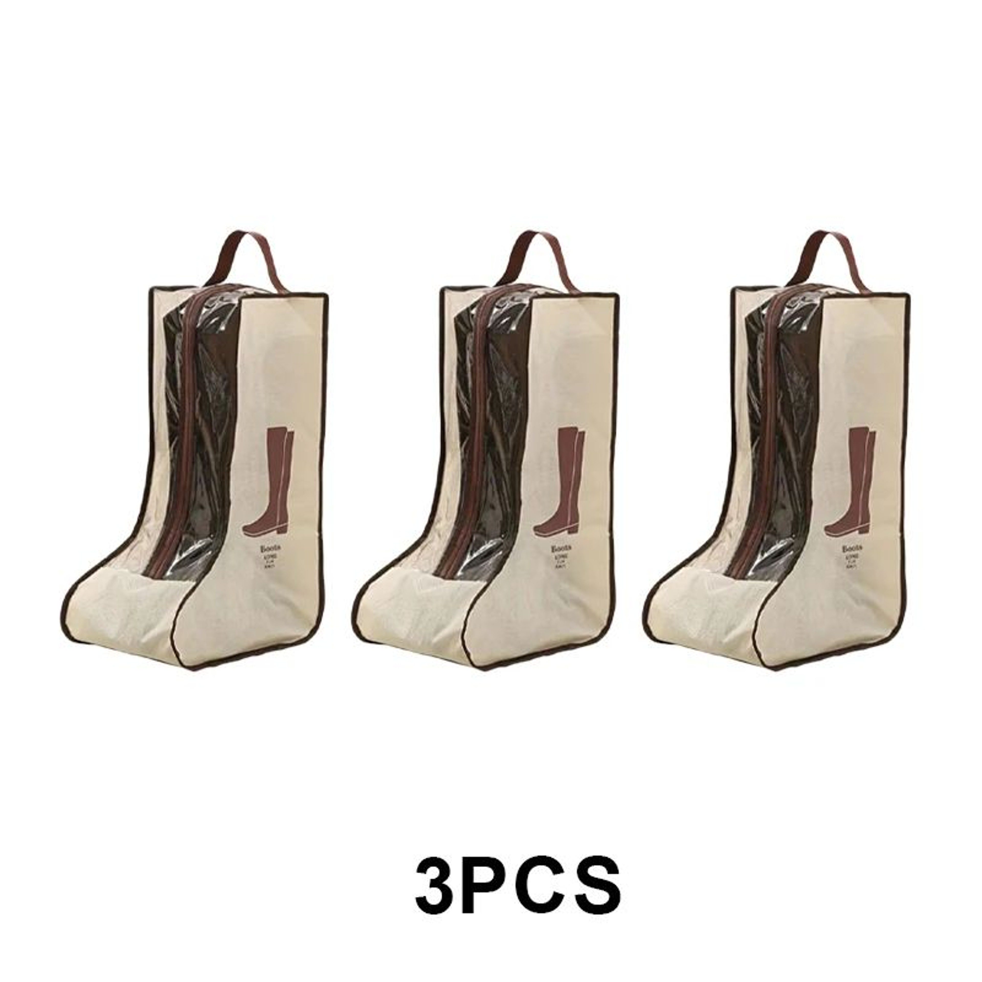 Dustproof Boot Storage Bag With Handle For Travel And Home 27