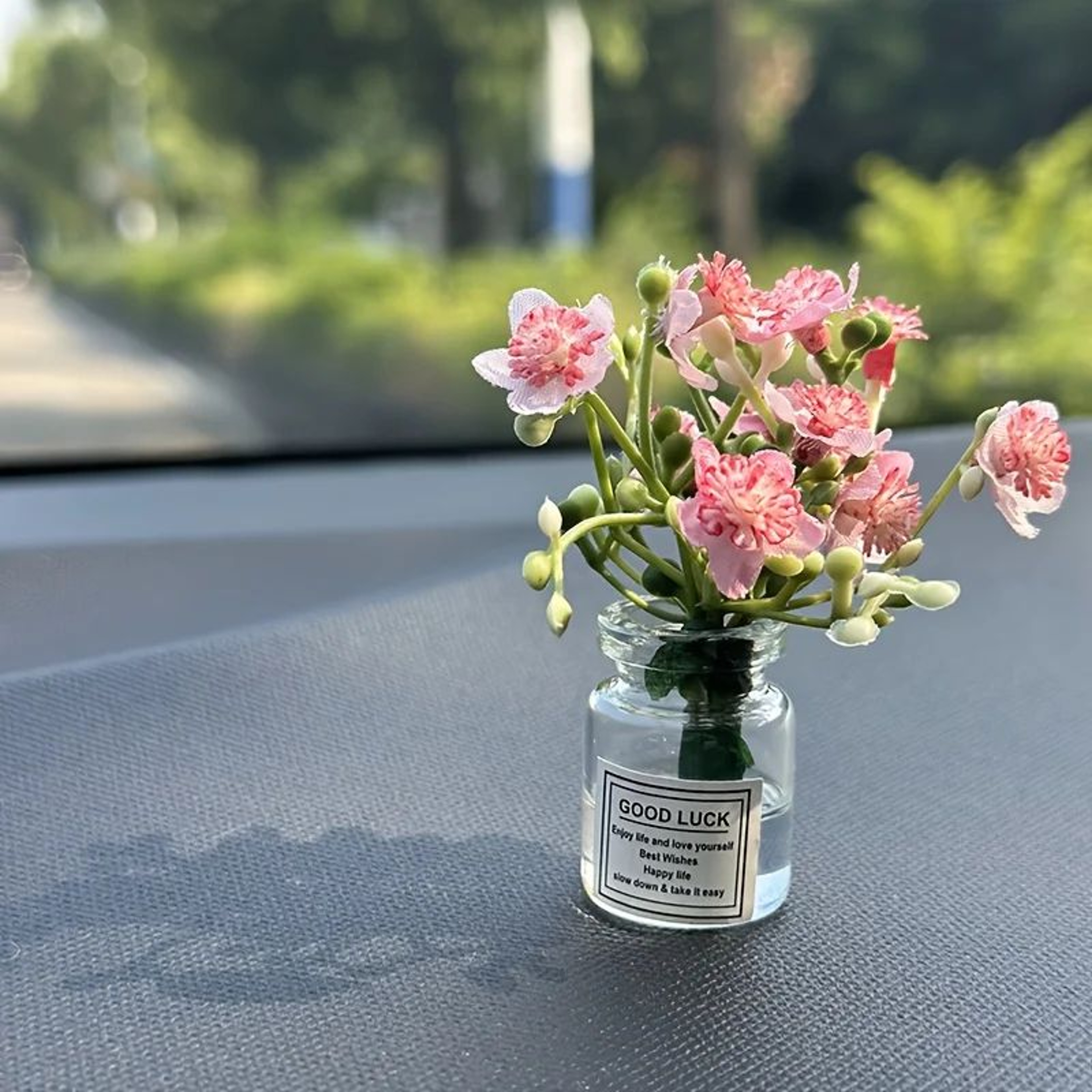 Miniature Potted Flower Figurines For Home Table And DIY Decor 1