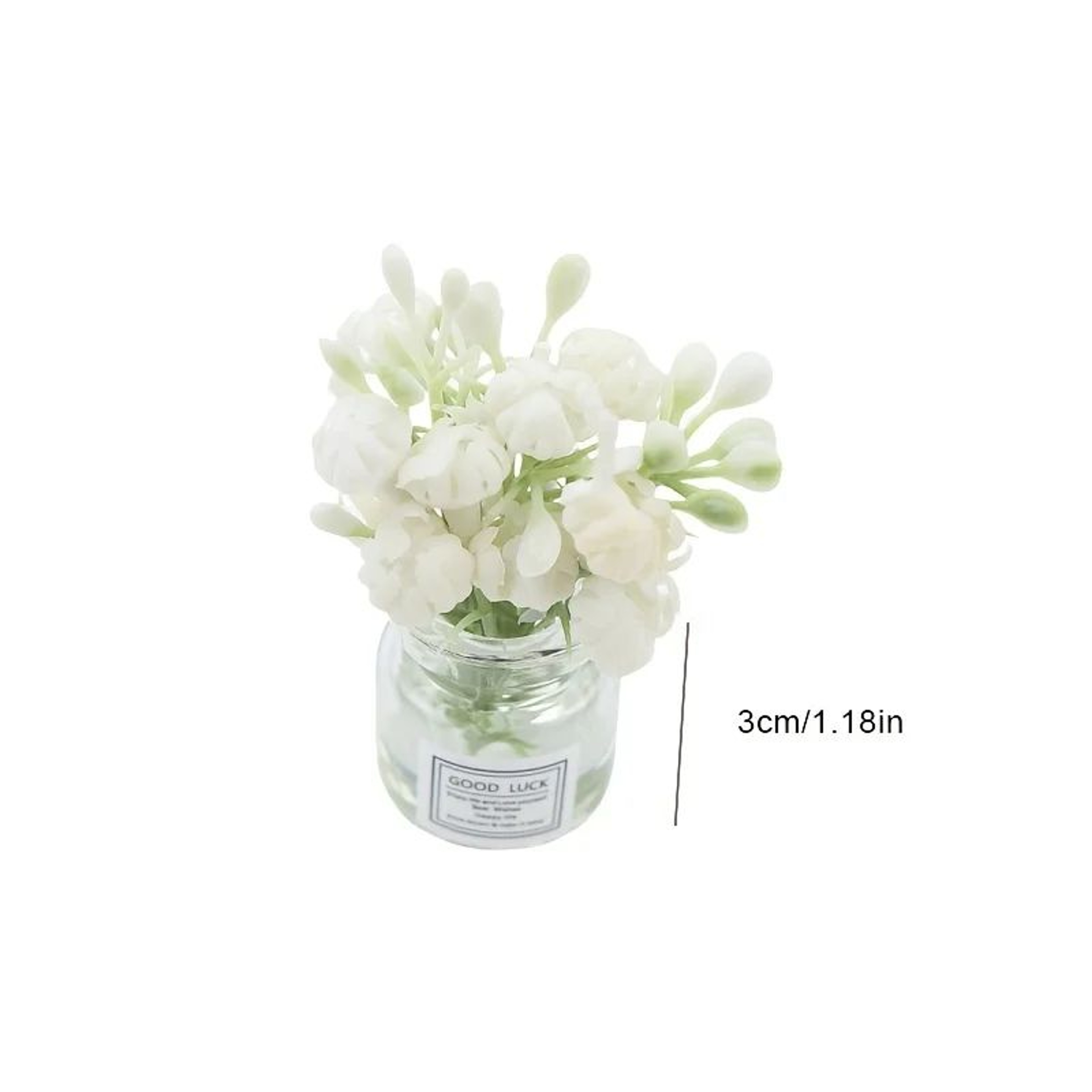 Miniature Potted Flower Figurines For Home Table And DIY Decor 8