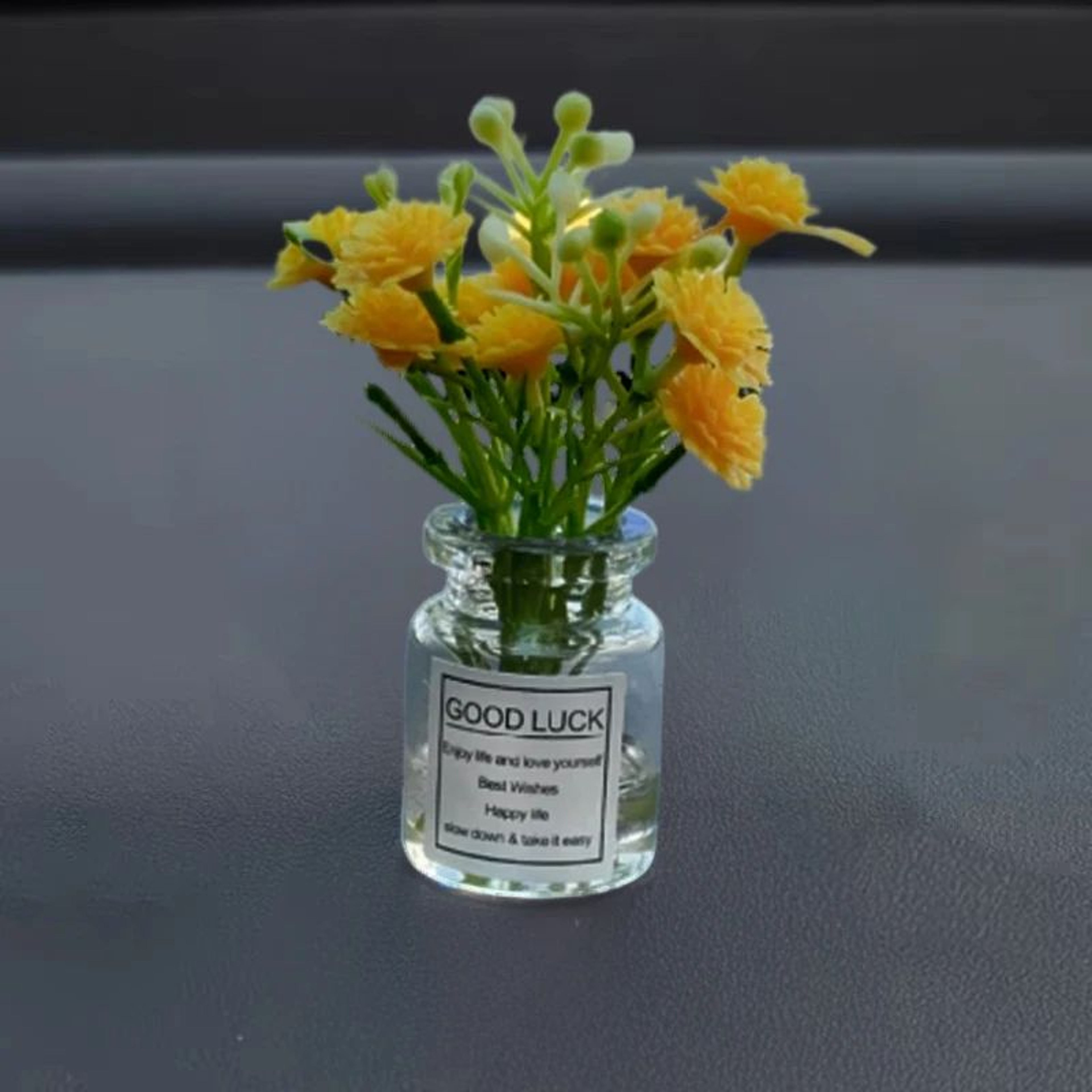 Miniature Potted Flower Figurines For Home Table And DIY Decor 14