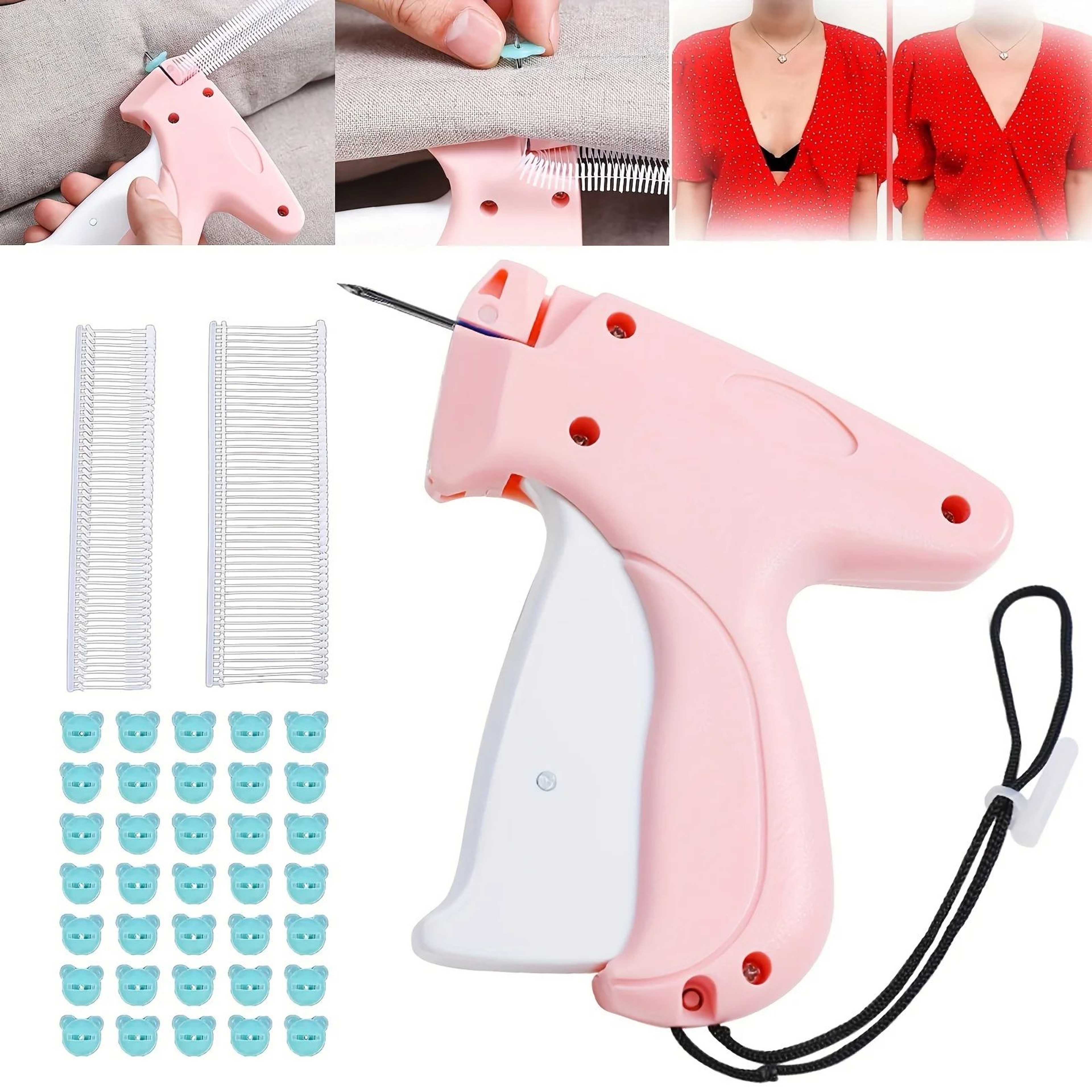Portable Micro Stitch Gun For Quick Clothing And Fabric Repair 0