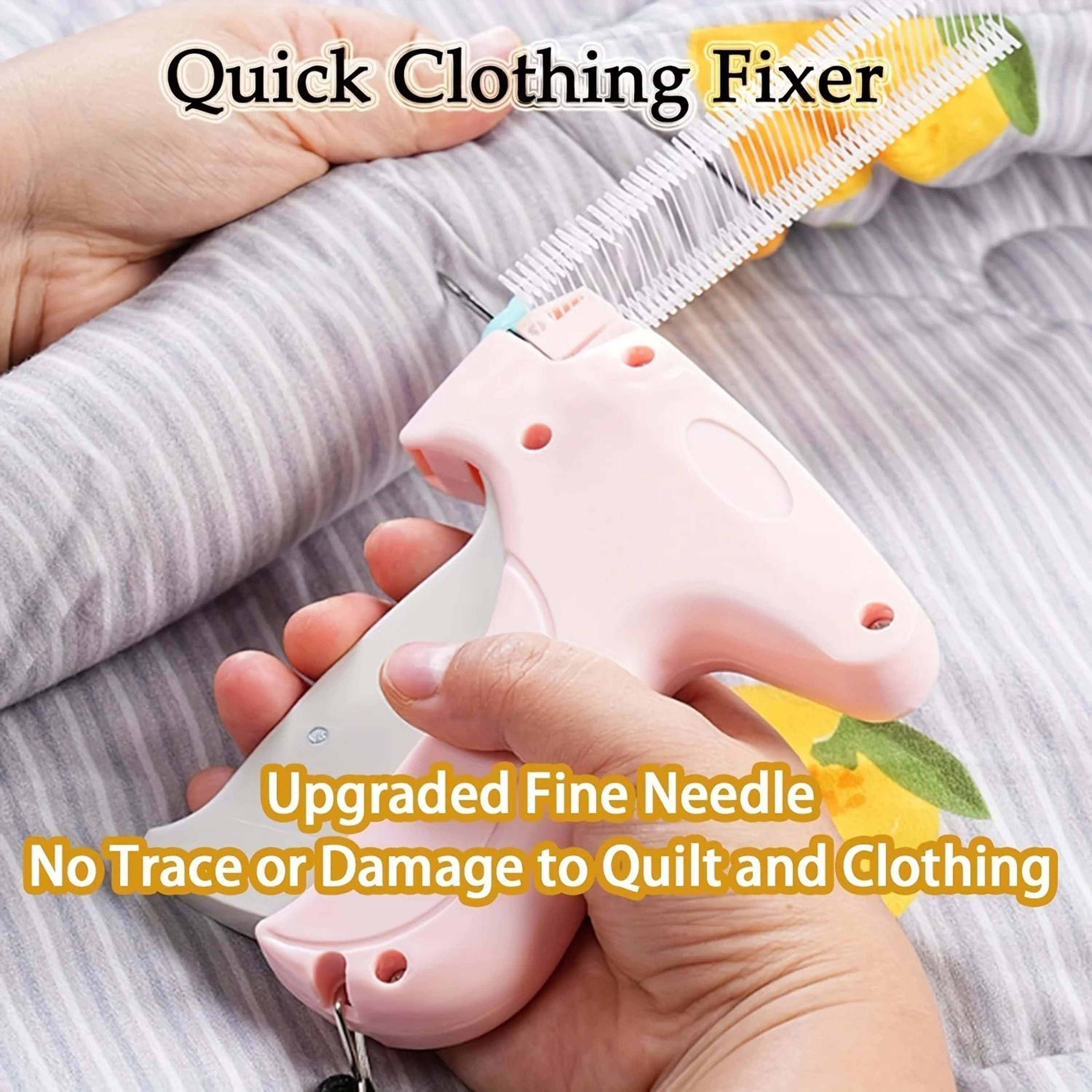 Portable Micro Stitch Gun For Quick Clothing And Fabric Repair 1