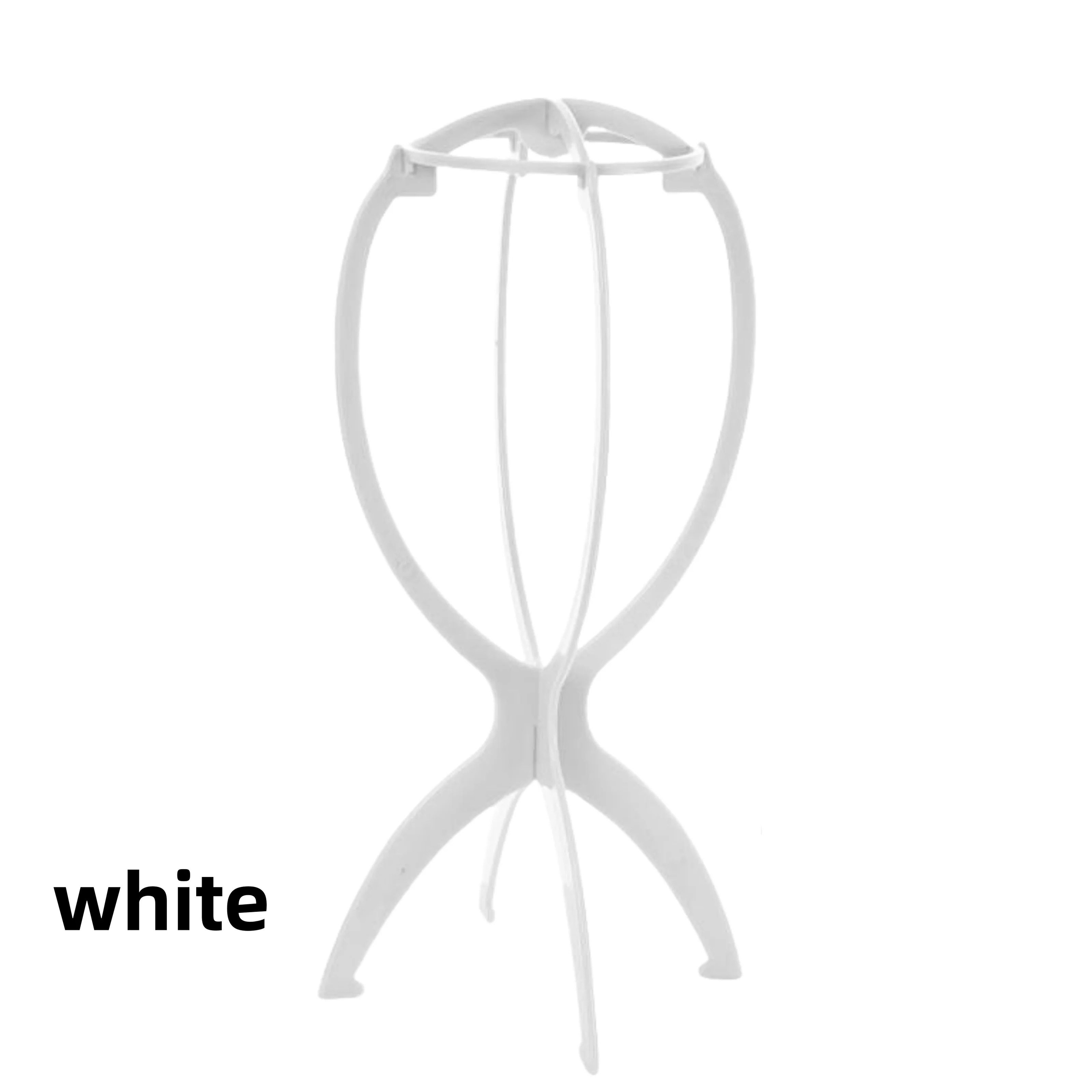 3 Piece Collapsible Wig Stand For Styling Storage And Display 12